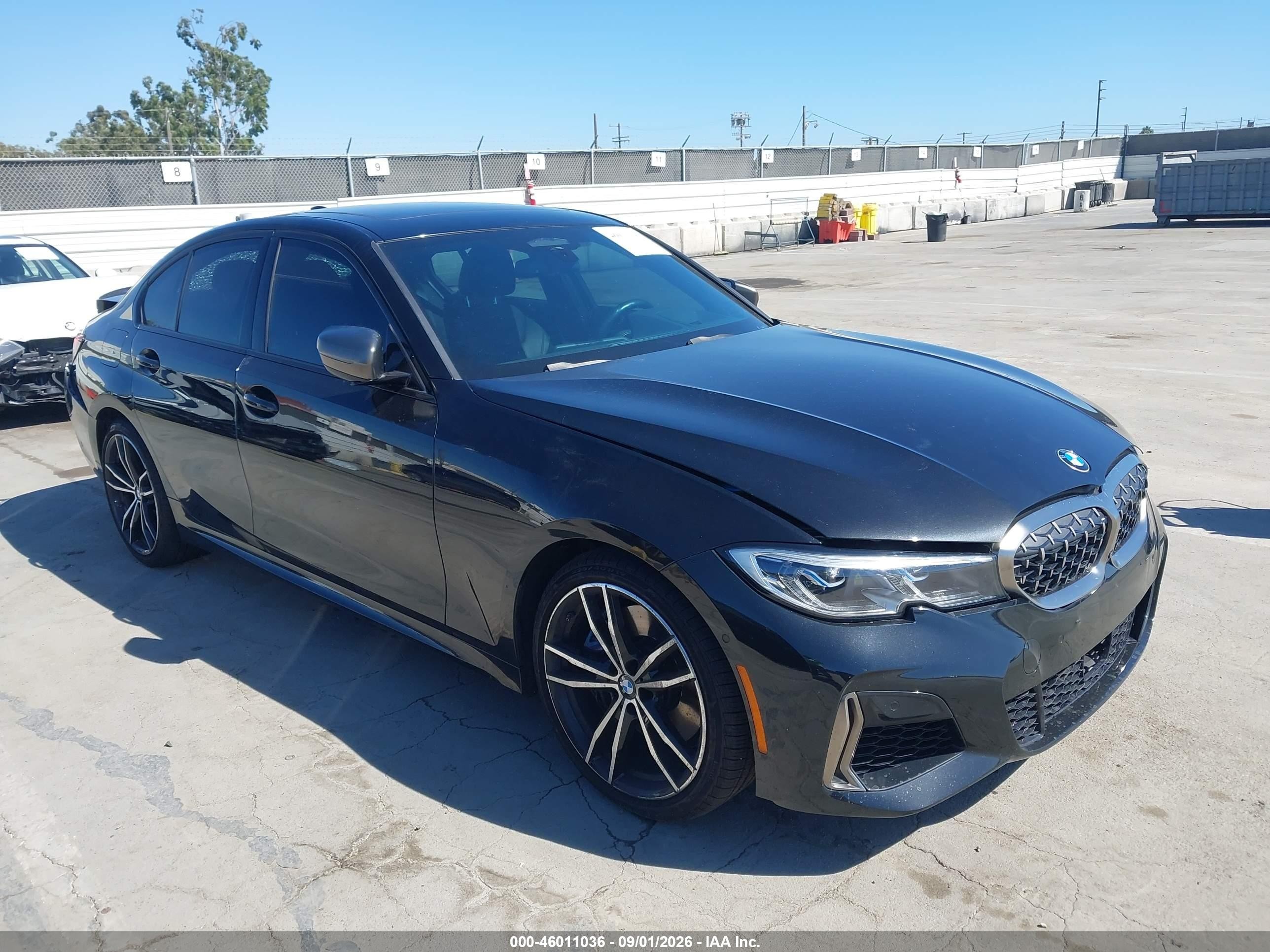 2020 BMW M340i VIN WBA5U9C00LFH73577 — IAAI salvage auction photo