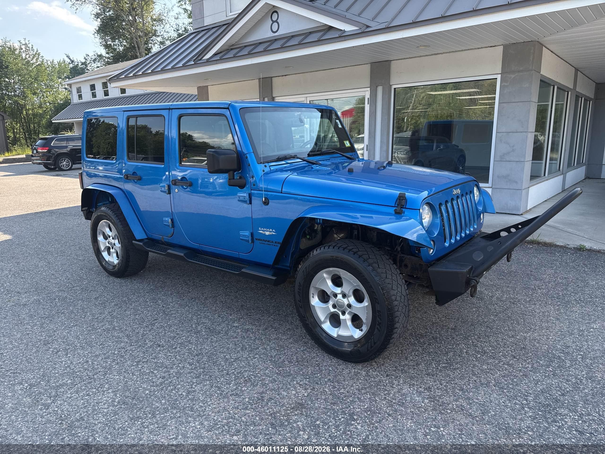 2015 Jeep Wrangler Unlimited VIN 1C4BJWEG5FL591285 — IAAI salvage auction photo