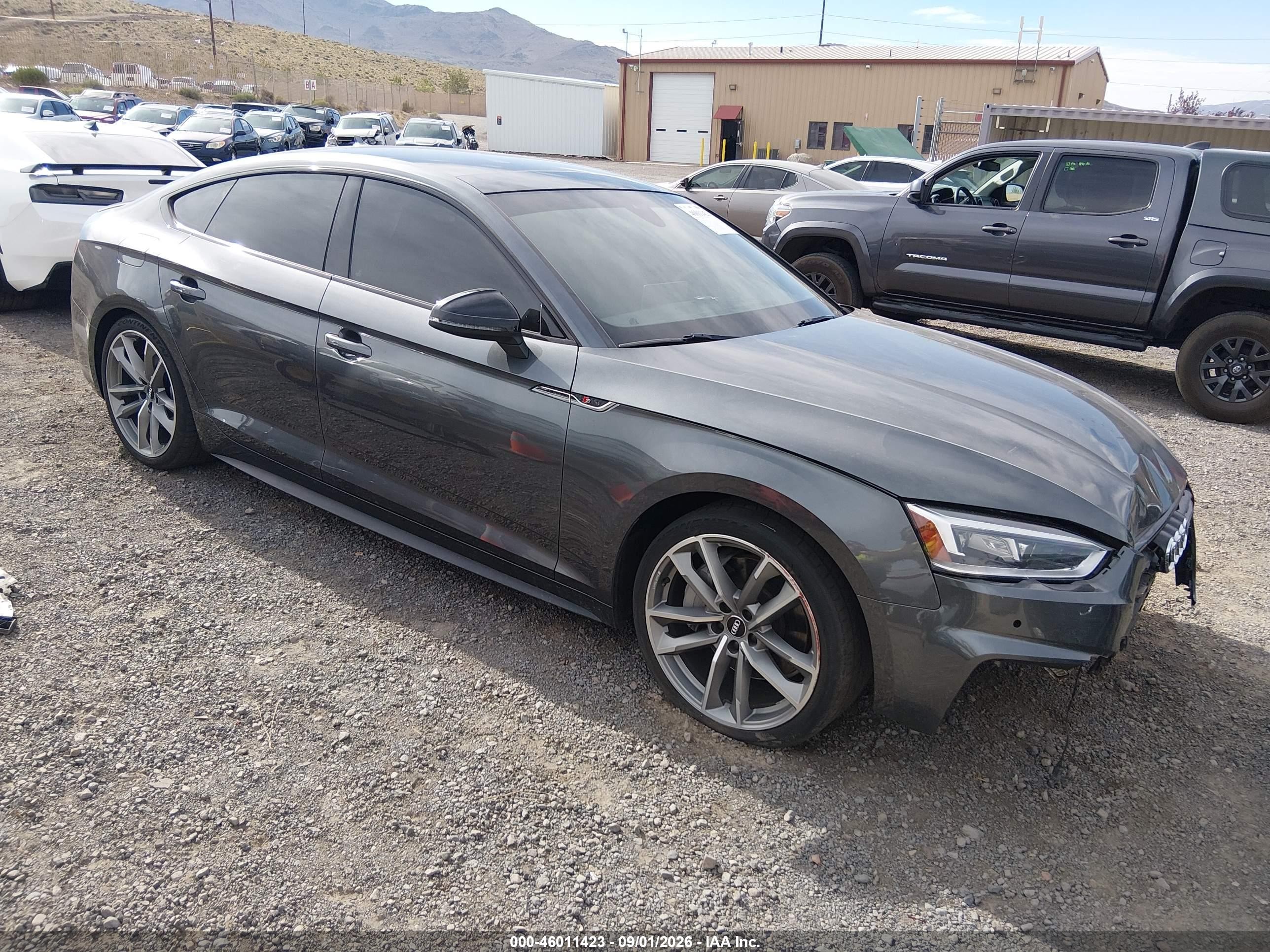 2019 Audi A5 VIN WAUENCF5XKA075536 — IAAI salvage auction photo