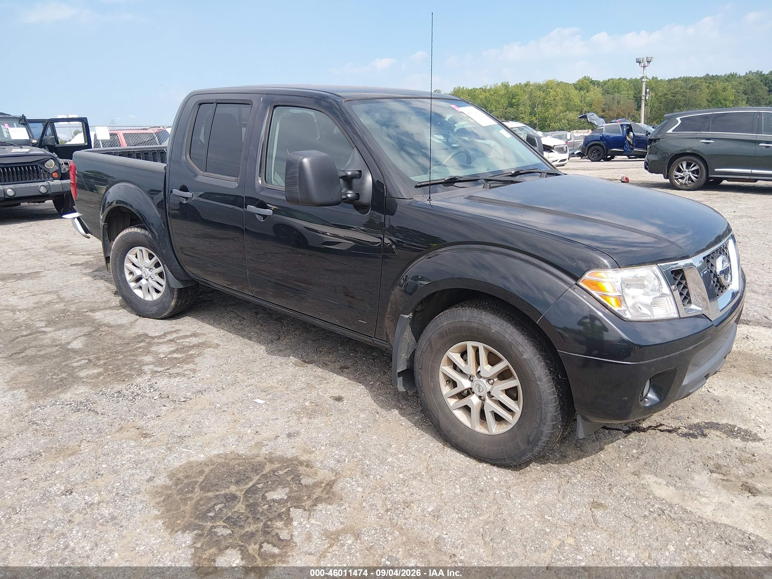 2021 Nissan Frontier VIN 1N6ED0EA0MN718679 IAAI salvage auction — Rear End, Salvage (Georgia), sold $8,325 on 2026-10-18 (photo 1)