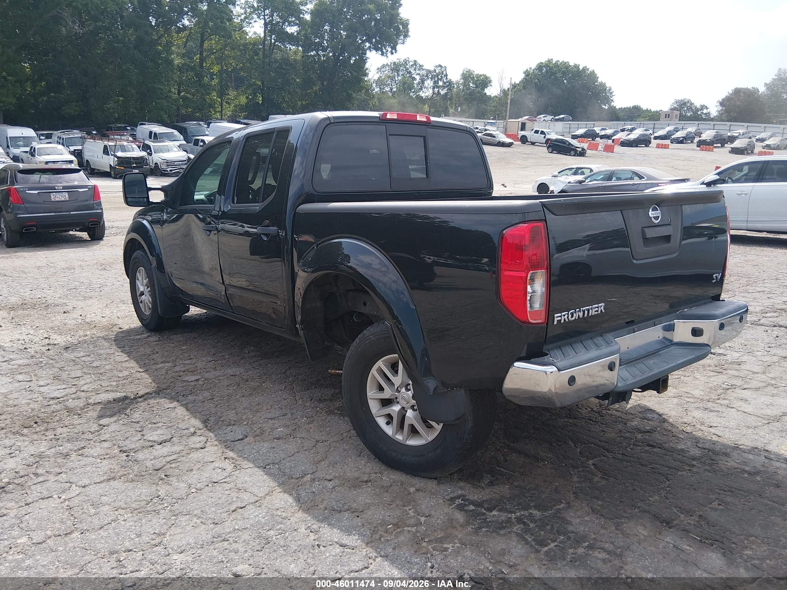 2021 Nissan Frontier VIN 1N6ED0EA0MN718679 IAAI salvage auction — Rear End, Salvage (Georgia), sold $8,325 on 2026-10-18 (photo 3)