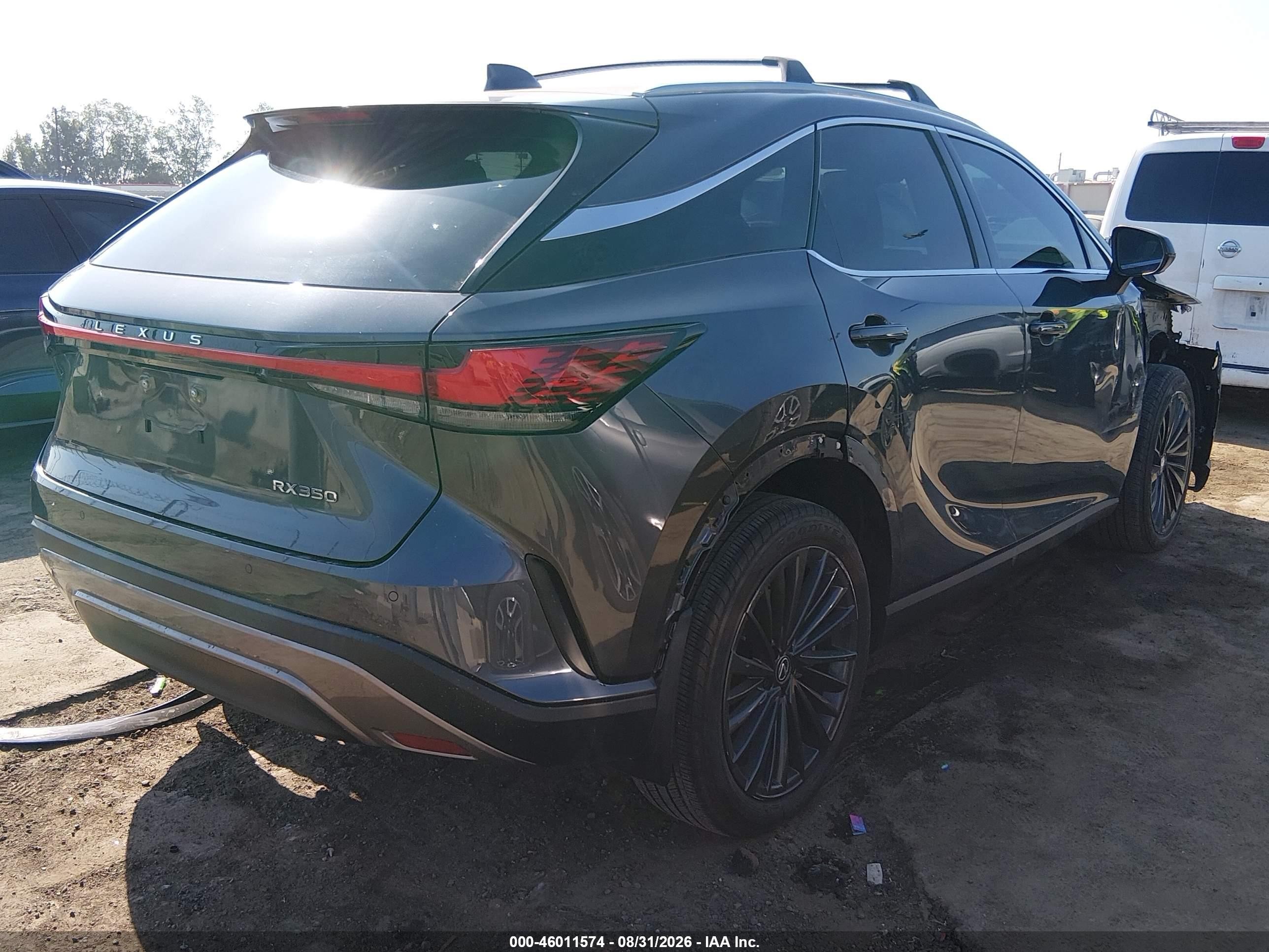 2024 Lexus RX VIN 2T2BAMBA7RC043865 IAAI salvage auction — Unknown, Salvage (California), sold $26,000 on 2026-10-12 (photo 4)