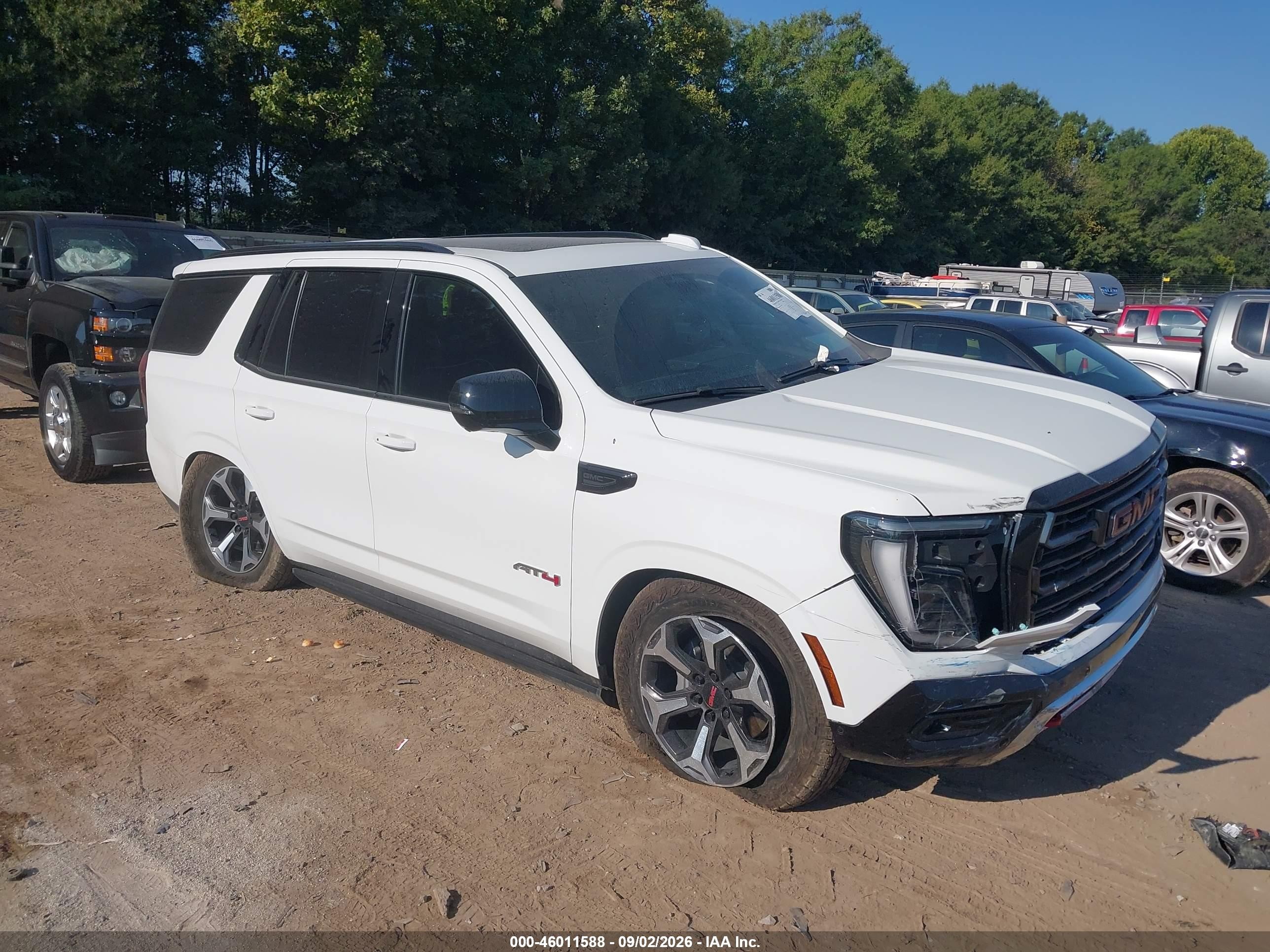 2025 GMC Yukon VIN 1GKS2VRL0SR293897 — IAAI salvage auction photo