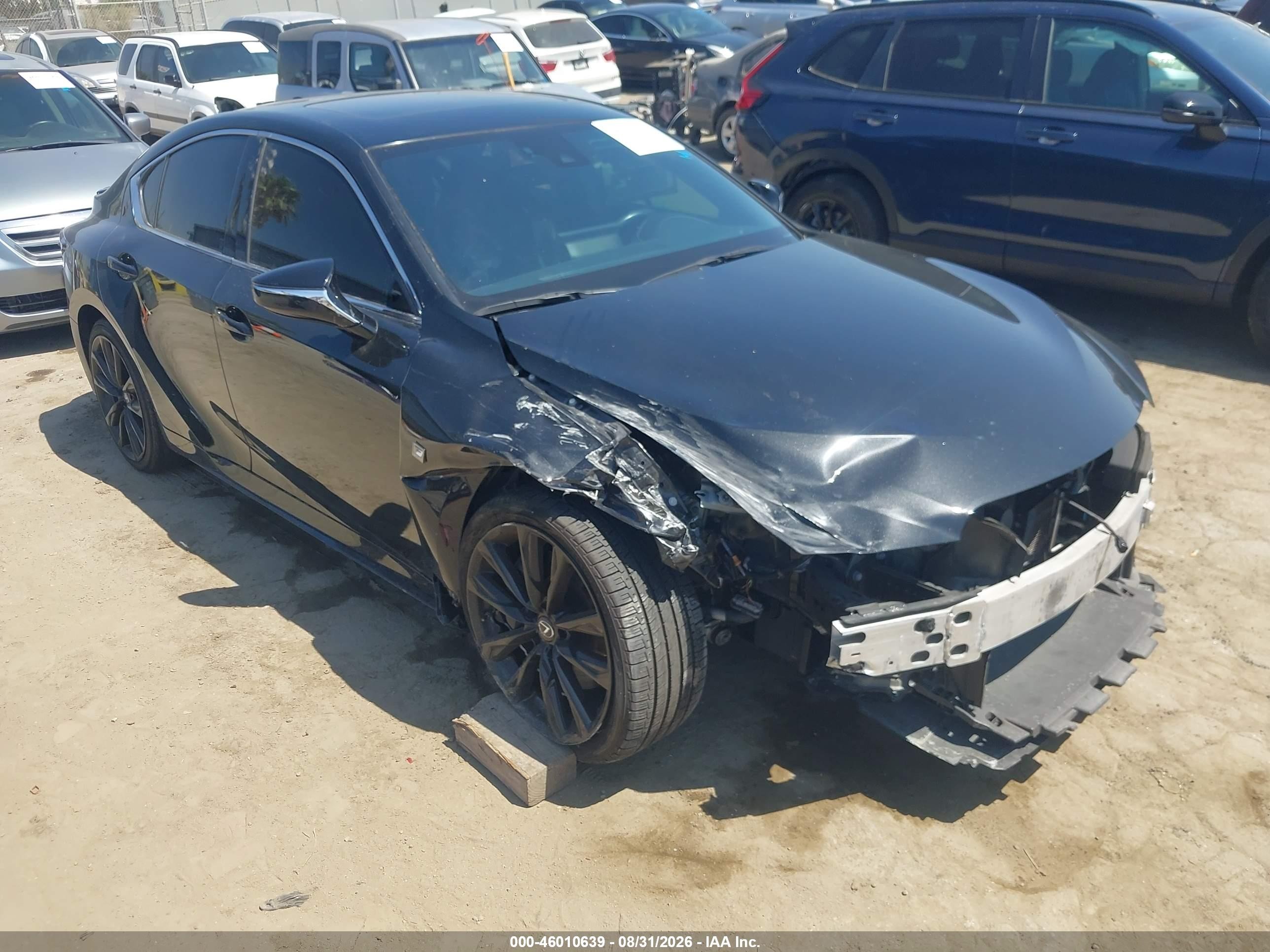 2021 Lexus IS 350 VIN JTHGZ1B24M5047595 — IAAI salvage auction photo