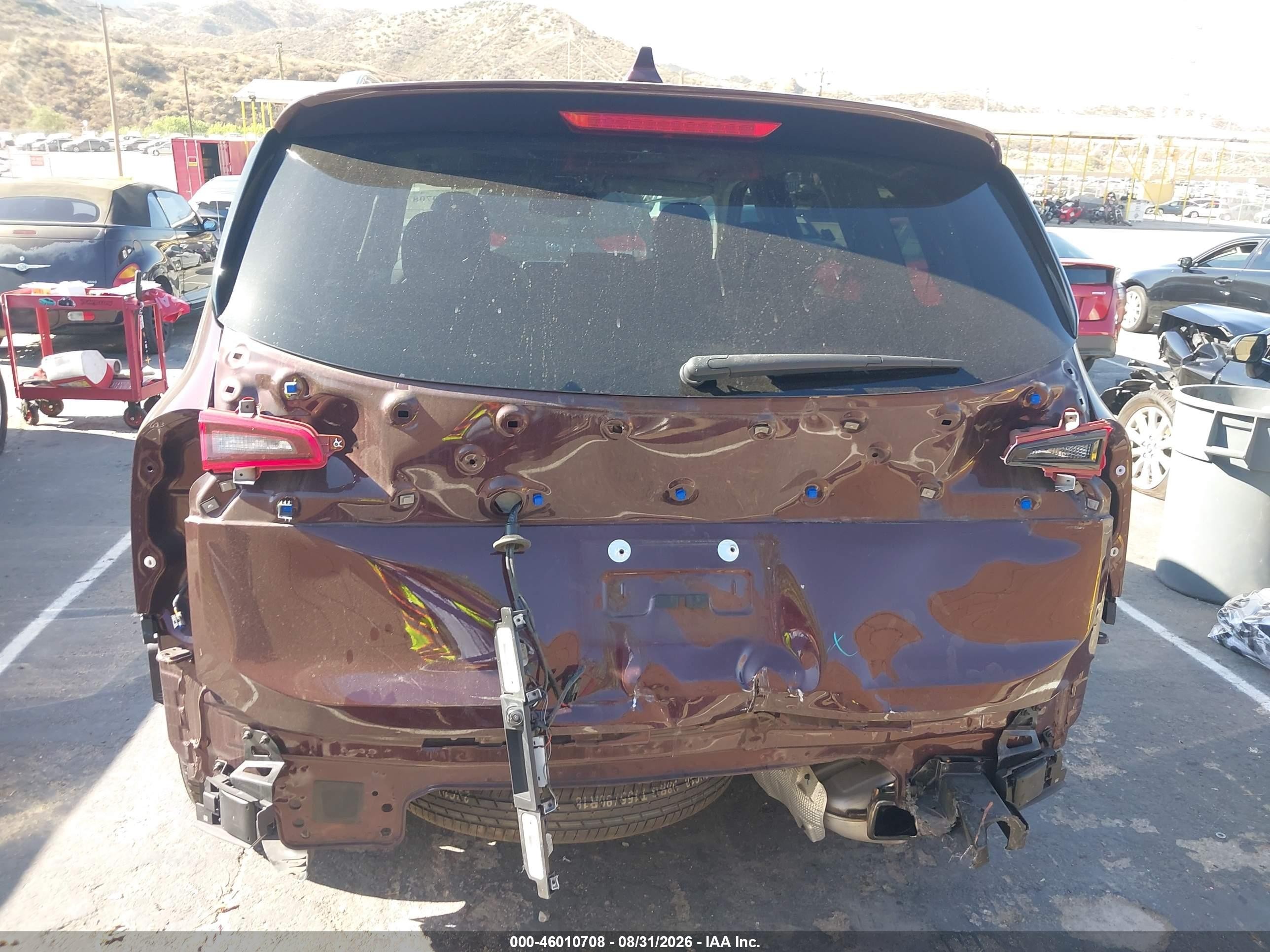 2022 Kia Telluride VIN 5XYP34HC2NG263880 IAAI salvage auction — Rear End, Salvage (California), sold $6,500 on 2026-10-07 (photo 6)