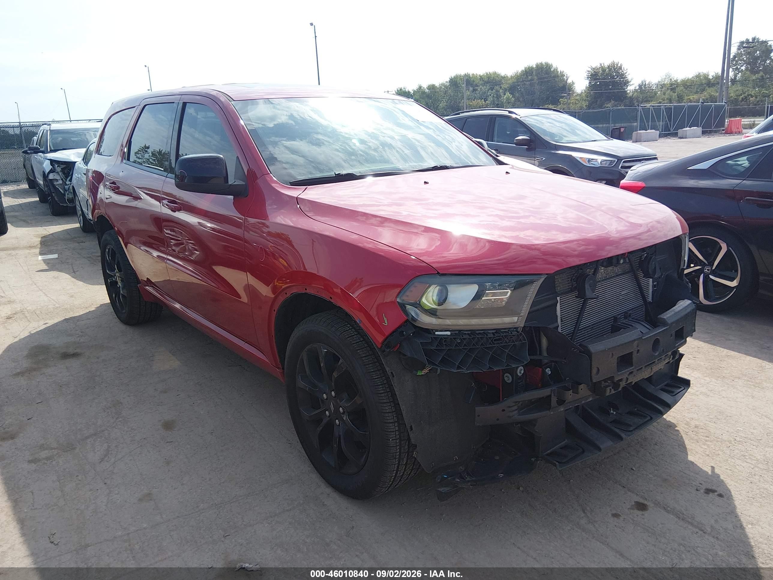 2020 Dodge Durango VIN 1C4RDJDG7LC382376 — IAAI salvage auction photo