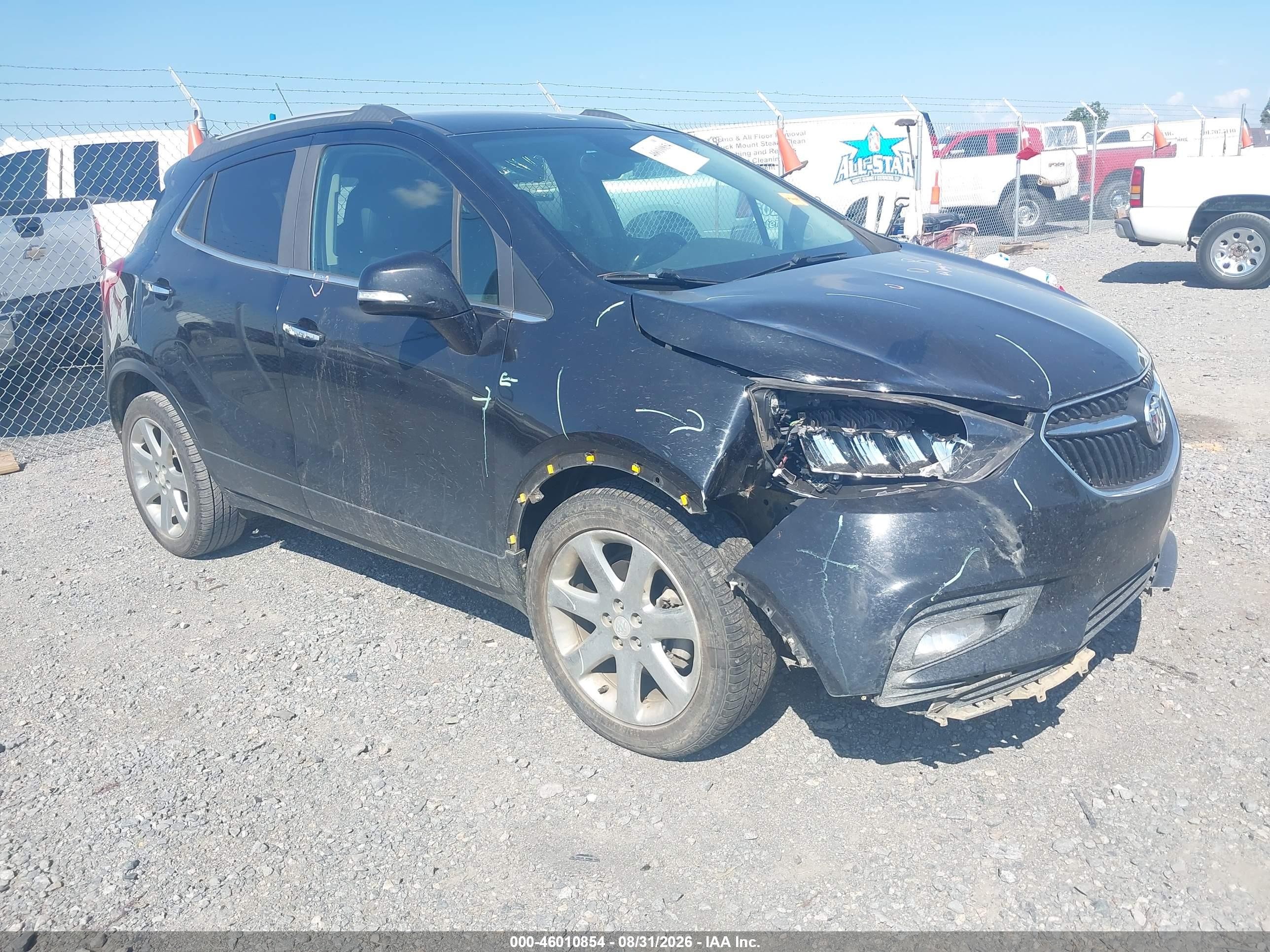 2019 Buick Encore VIN KL4CJCSM7KB922620 IAAI salvage auction — Unknown, Salvage (Arkansas), sold $2,200 on 2026-09-18 (photo 1)