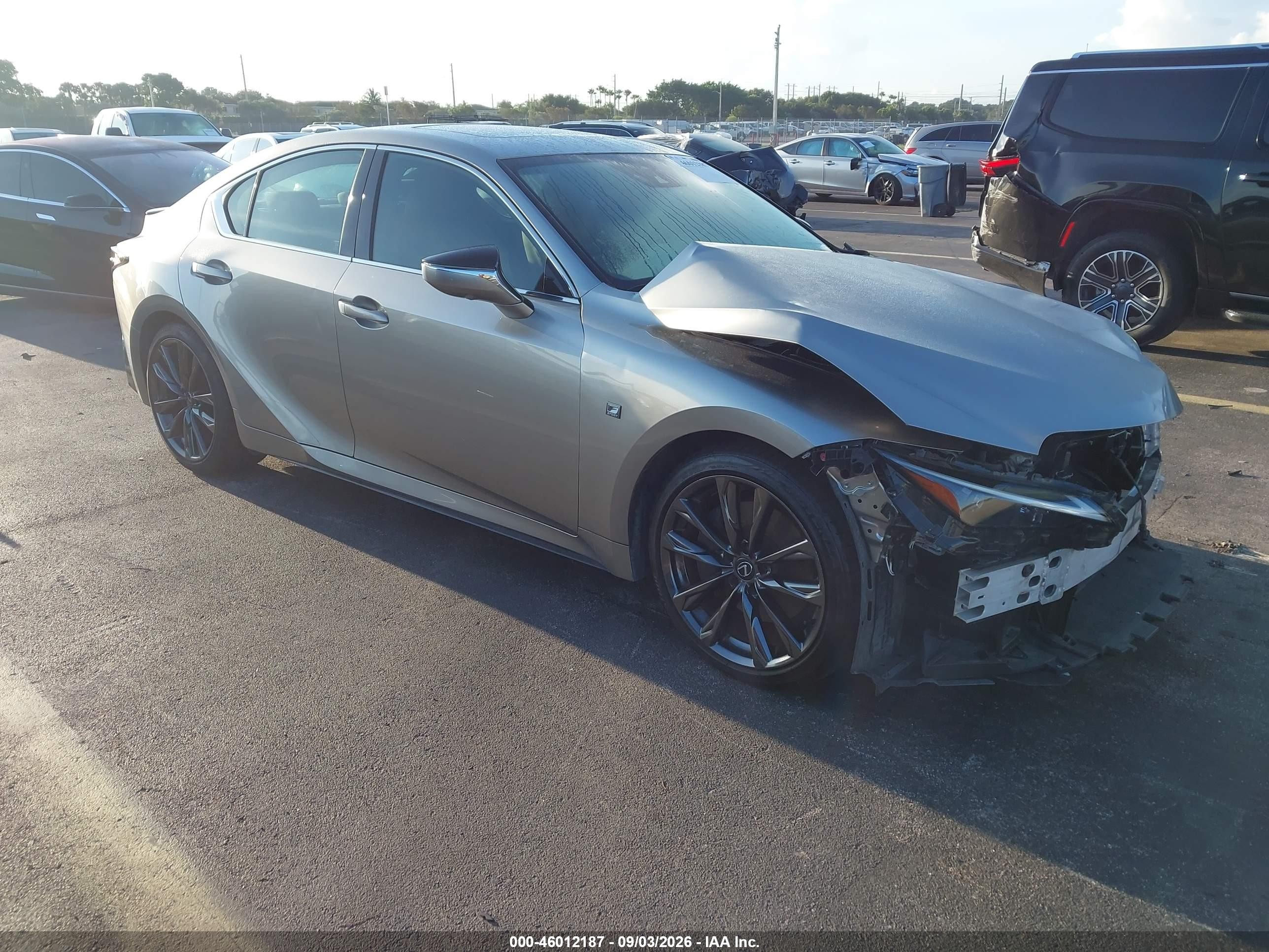 2023 Lexus IS 350 VIN JTHGZ1B26P5066606 — IAAI salvage auction photo