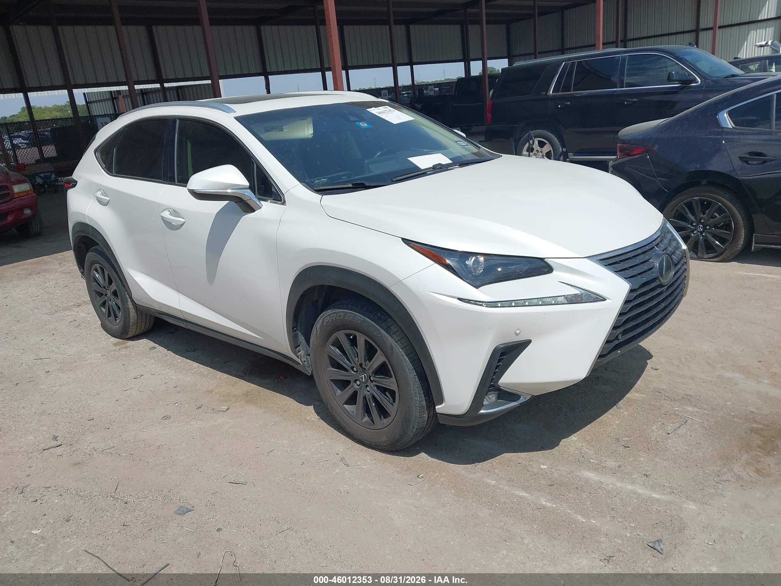 2019 Lexus NX 300 VIN JTJYARBZ4K2149032 — IAAI salvage auction photo