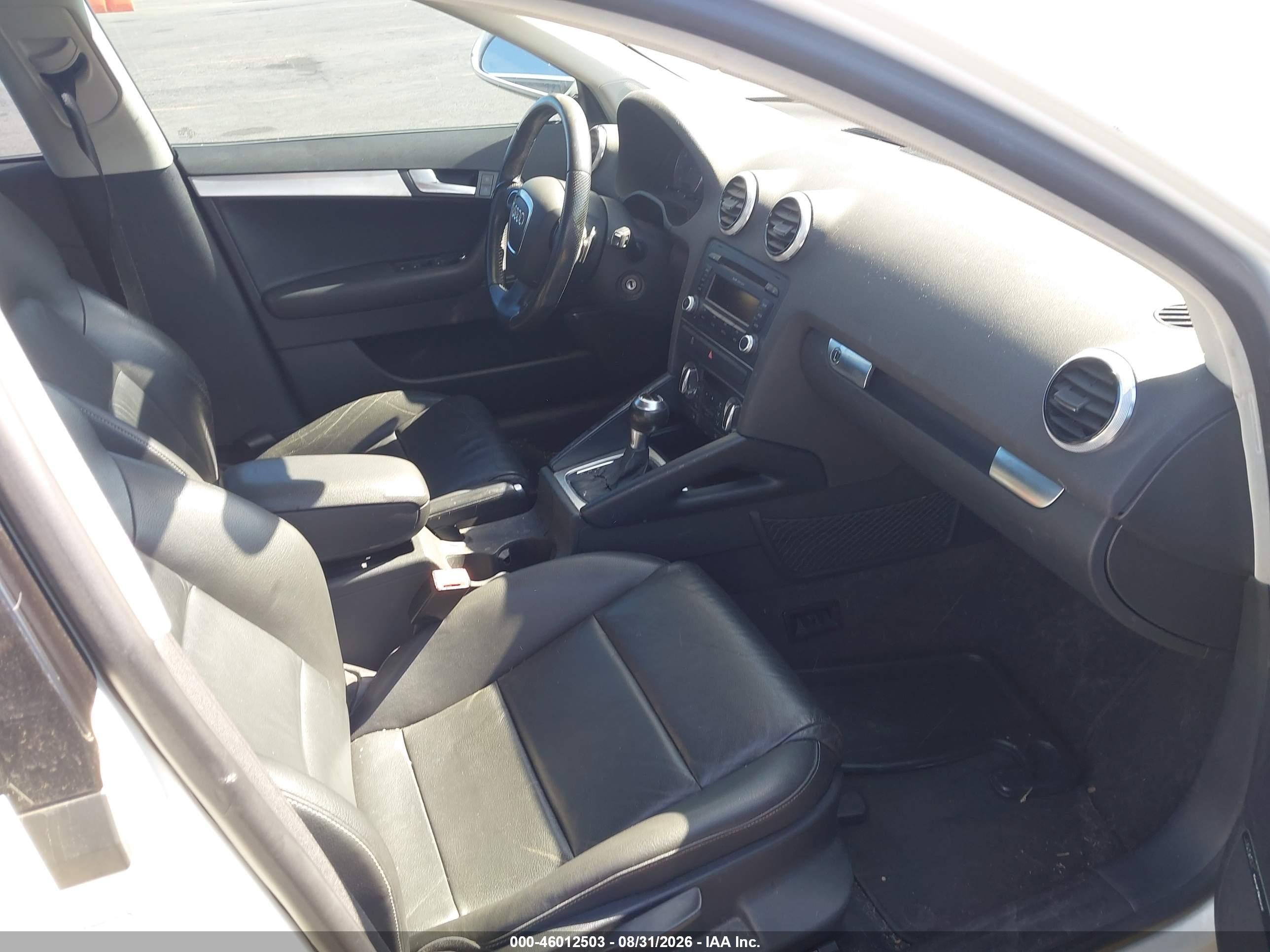 2011 Audi A3 VIN WAUKEAFM7BA033503 IAAI salvage auction — Side, Salvage (California), sold $1,250 on 2026-09-11 (photo 5)