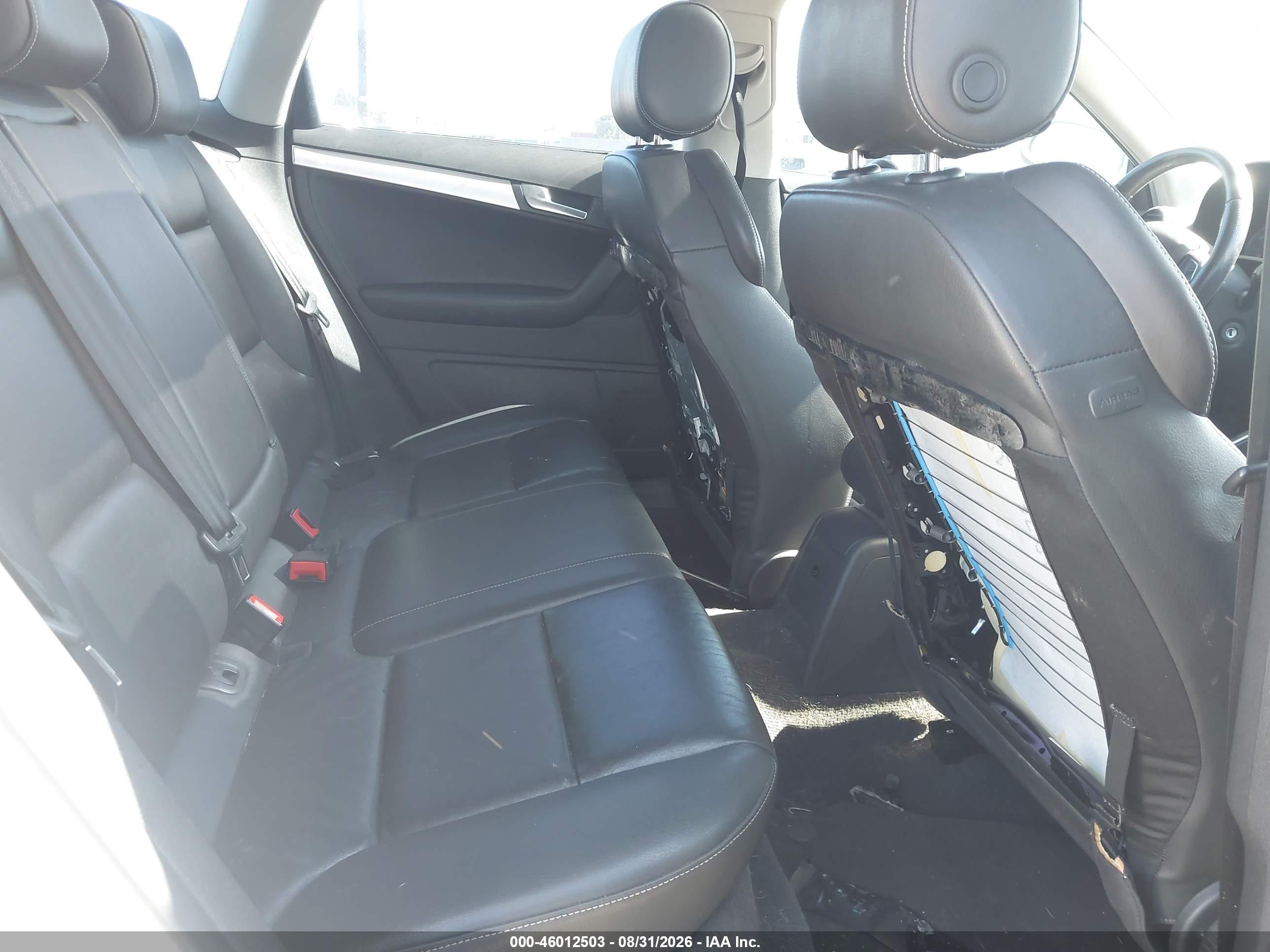 2011 Audi A3 VIN WAUKEAFM7BA033503 IAAI salvage auction — Side, Salvage (California), sold $1,250 on 2026-09-11 (photo 8)