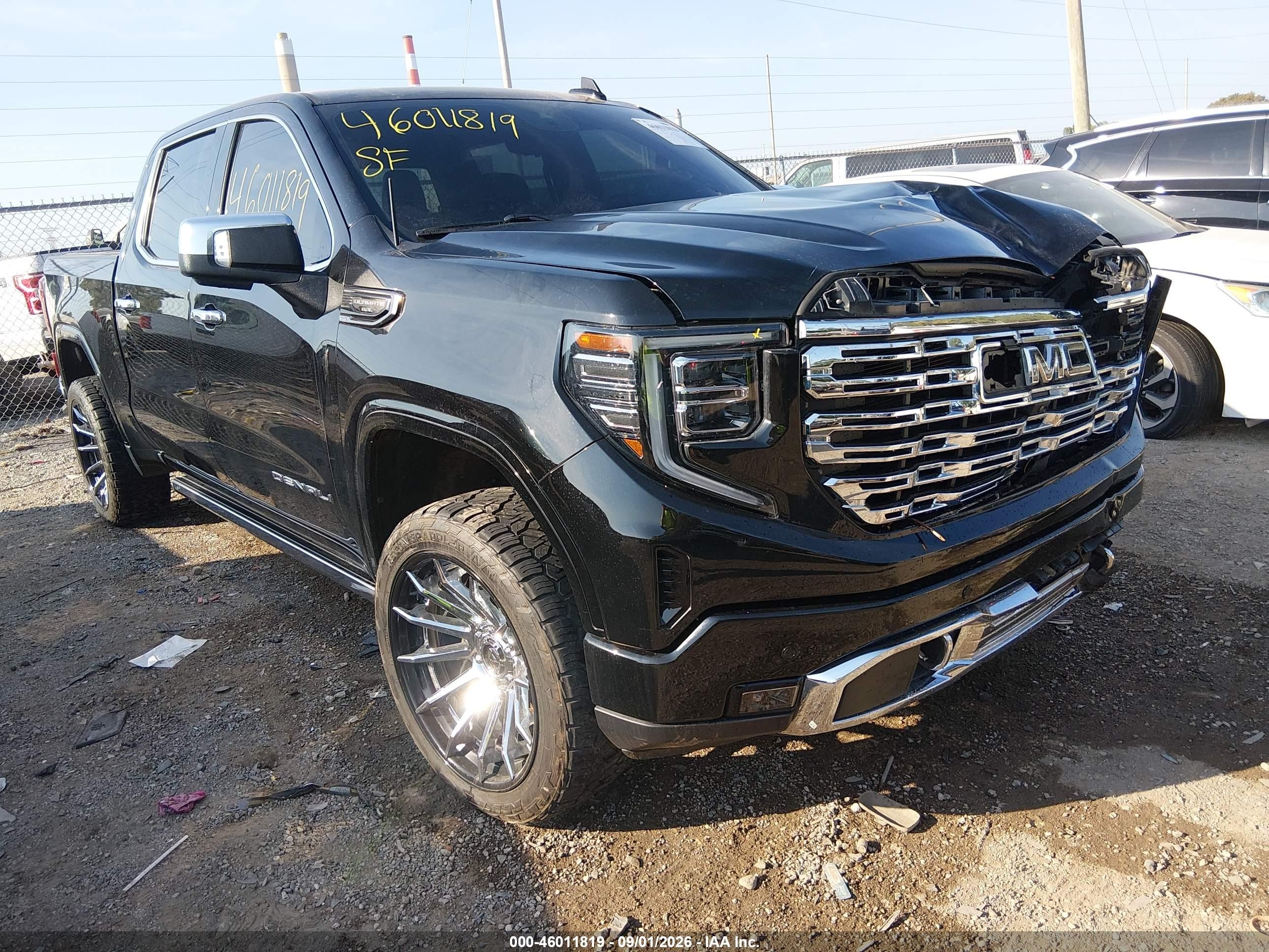 2023 GMC Sierra 1500 VIN 1GTUUHEL8PZ137393 — IAAI salvage auction photo
