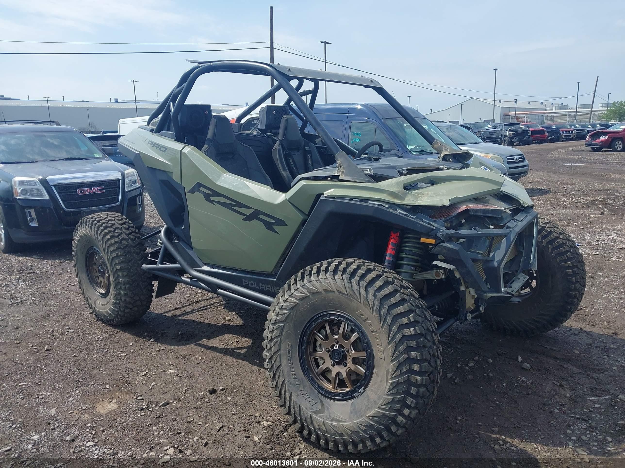 2025 Polaris RZR VIN 3NSSPD922SG139513 — IAAI salvage auction photo