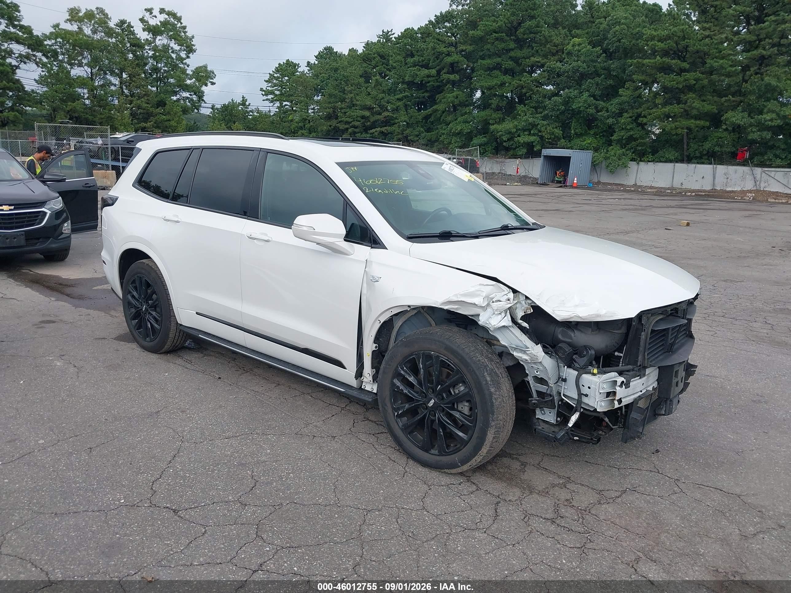 2021 Cadillac XT6 VIN 1GYKPGRS8MZ212254 — IAAI salvage auction photo