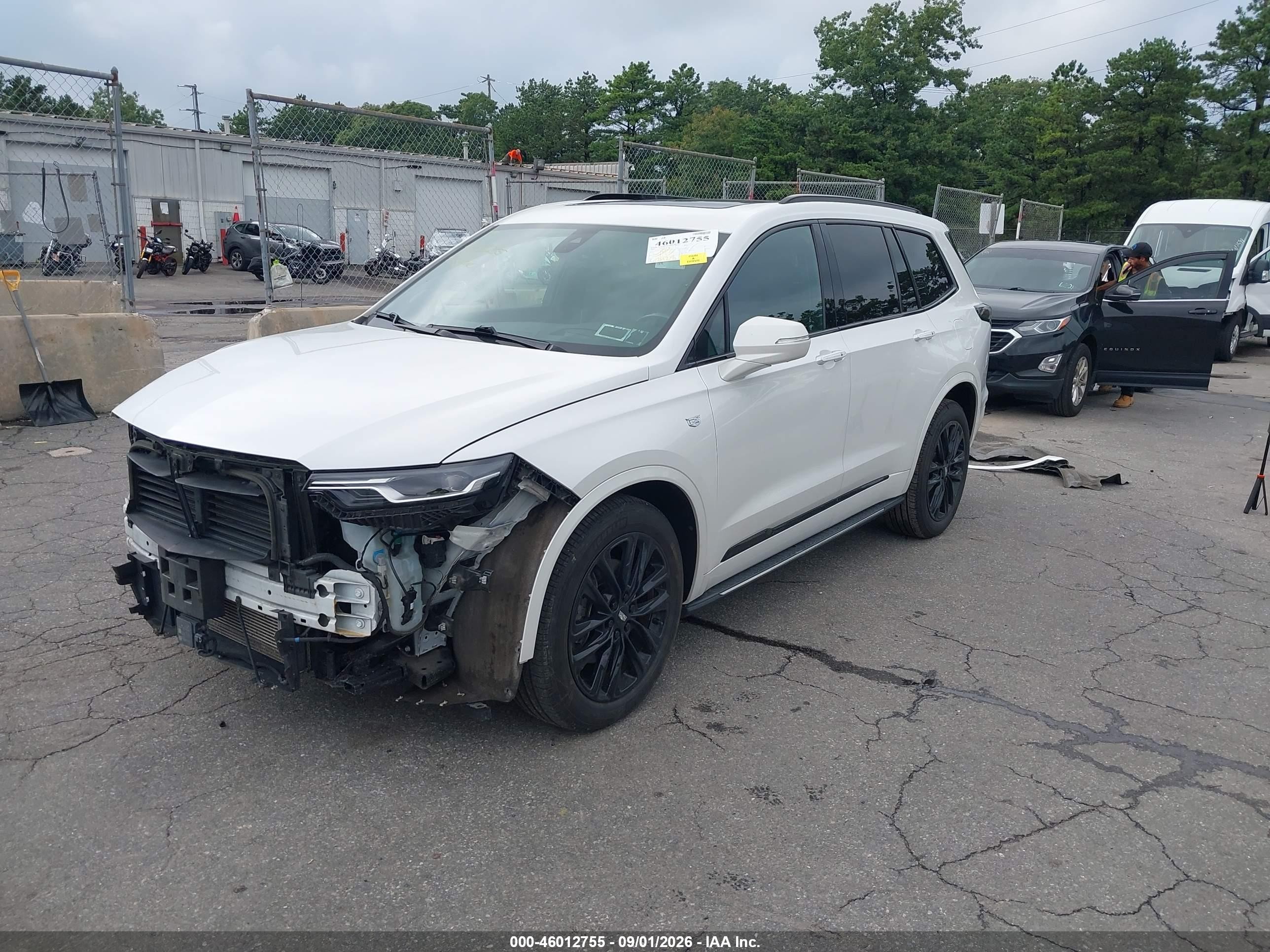 2021 Cadillac XT6 VIN 1GYKPGRS8MZ212254 IAAI salvage auction — Front End, Mv-907A (New York), sold $10,700 on 2026-09-23 (photo 2)