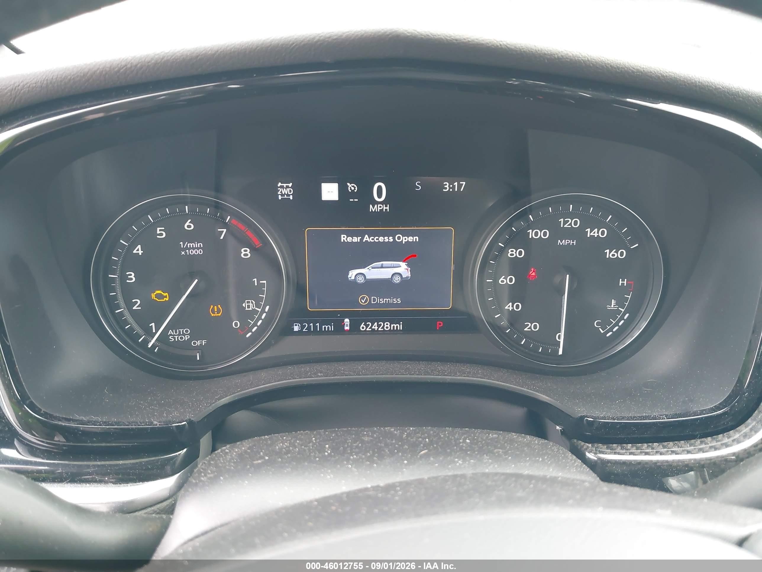 2021 Cadillac XT6 VIN 1GYKPGRS8MZ212254 IAAI salvage auction — Front End, Mv-907A (New York), sold $10,700 on 2026-09-23 (photo 7)
