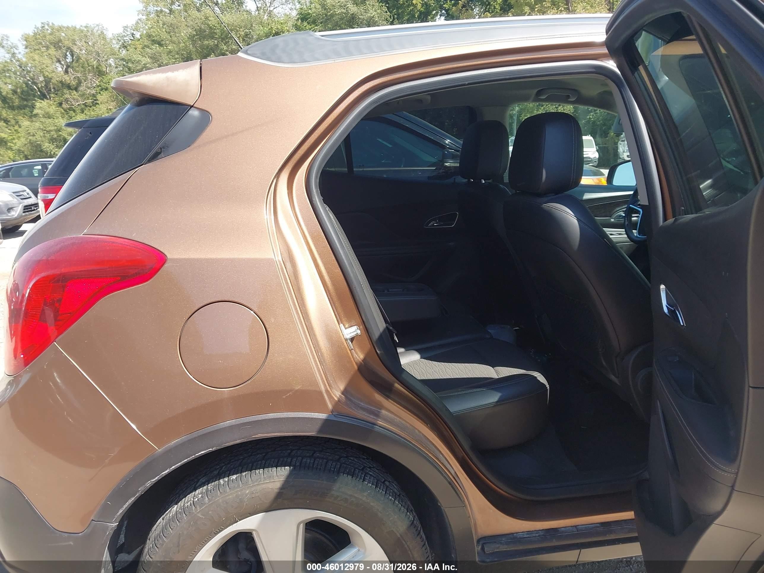 2016 Buick Encore VIN KL4CJASBXGB521086 IAAI salvage auction — Normal Wear, Clear (Missouri), sold $1,700 on 2026-09-18 (photo 8)