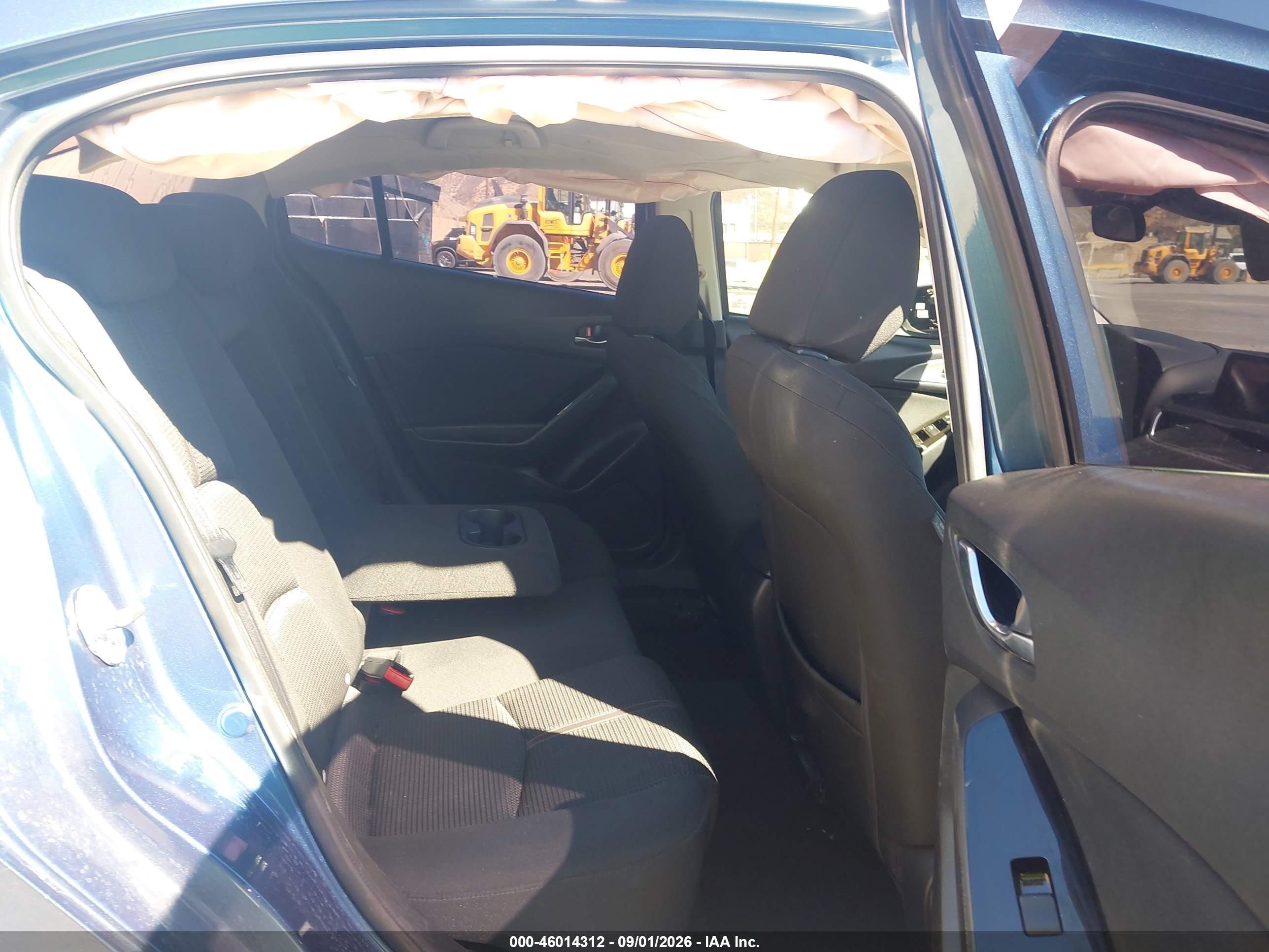 2018 Mazda 3 VIN 3MZBN1U78JM189161 IAAI salvage auction — Front & Rear, Salvage (California), sold $1,000 on 2026-09-19 (photo 8)