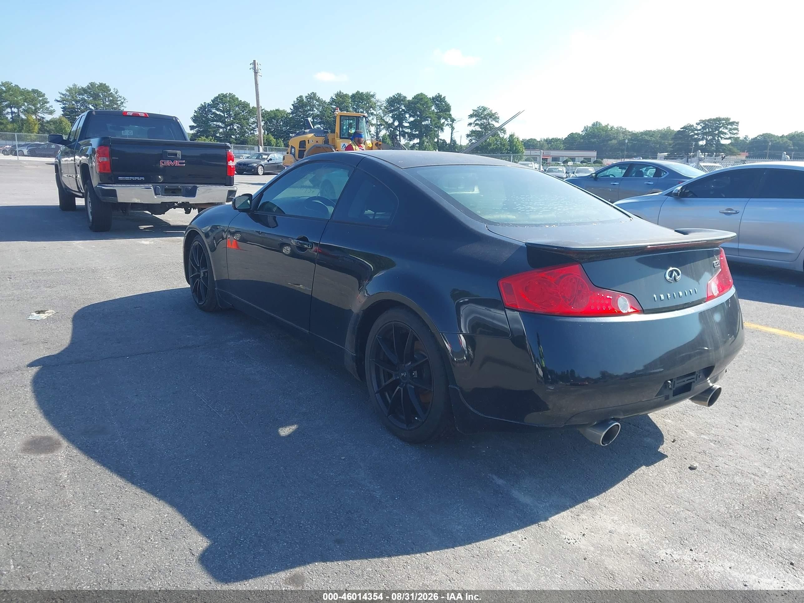 2005 Infiniti G35 VIN JNKCV54E95M407850 IAAI salvage auction — Normal Wear, Clear (Georgia), sold $350 on 2026-09-09 (photo 3)