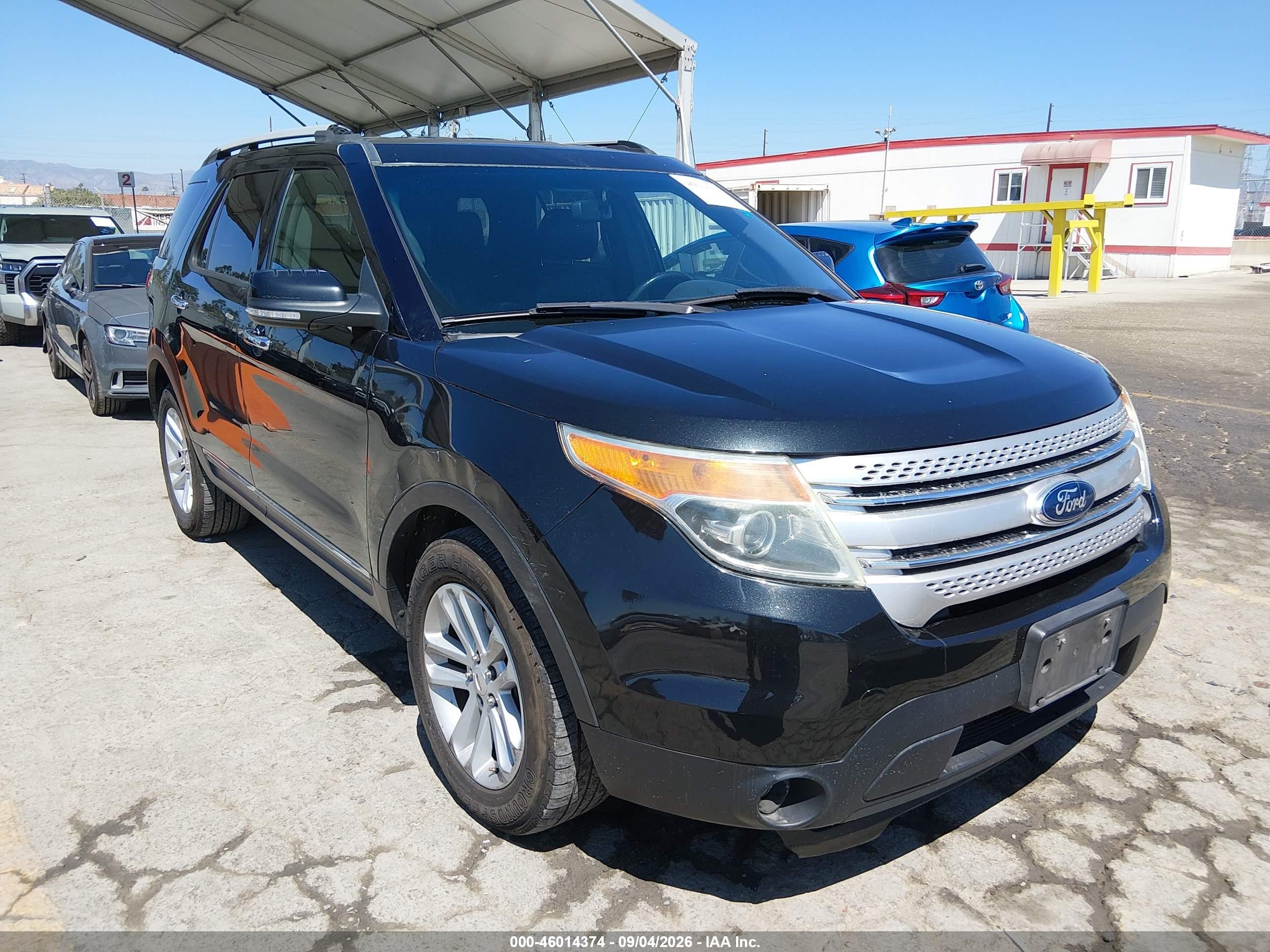 2013 Ford Explorer VIN 1FM5K7D85DGB20376 IAAI salvage auction — Unknown, Wait Title, sold $950 on 2026-09-21 (photo 1)