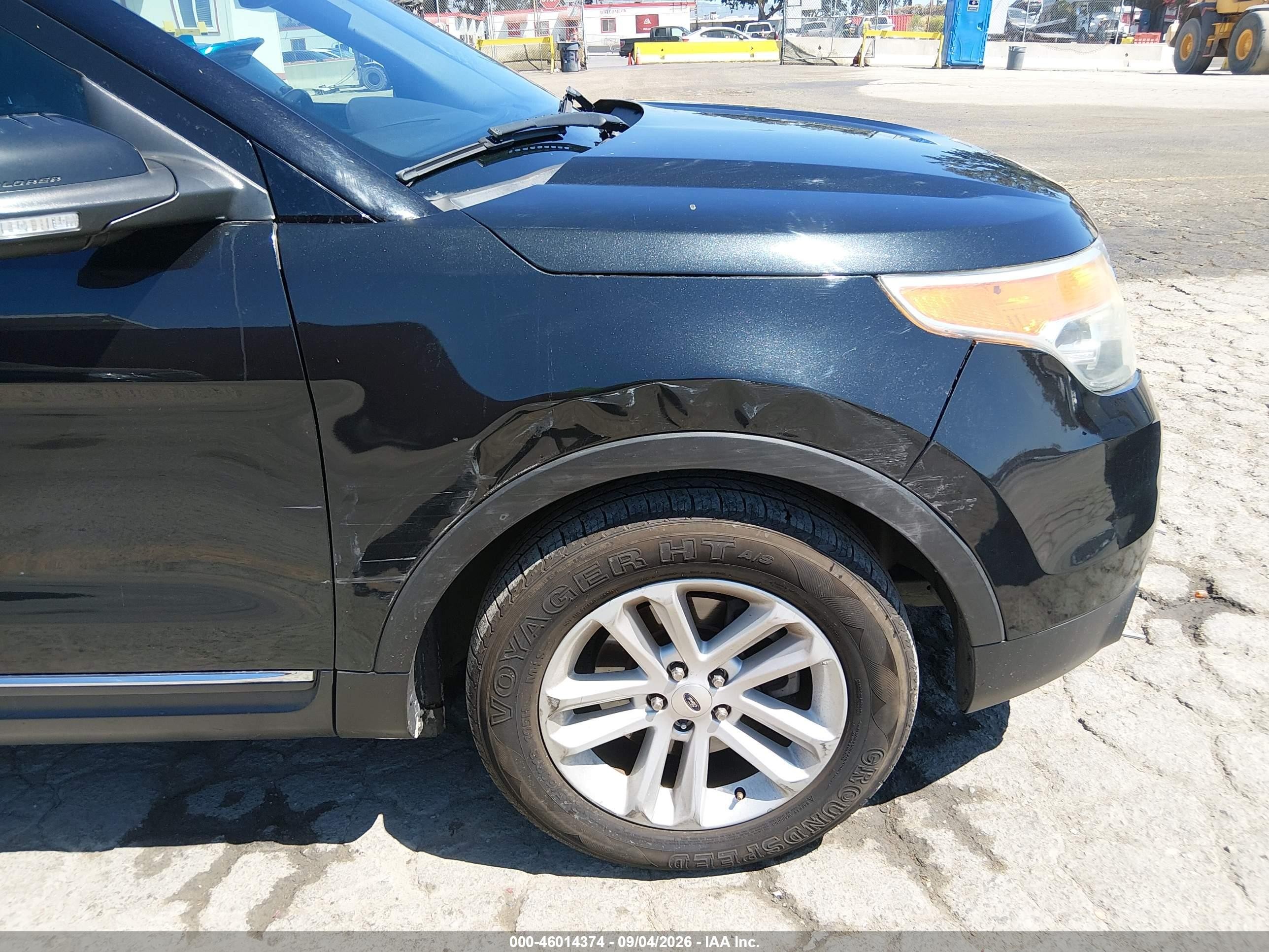 2013 Ford Explorer VIN 1FM5K7D85DGB20376 IAAI salvage auction — Unknown, Wait Title, sold $950 on 2026-09-21 (photo 6)