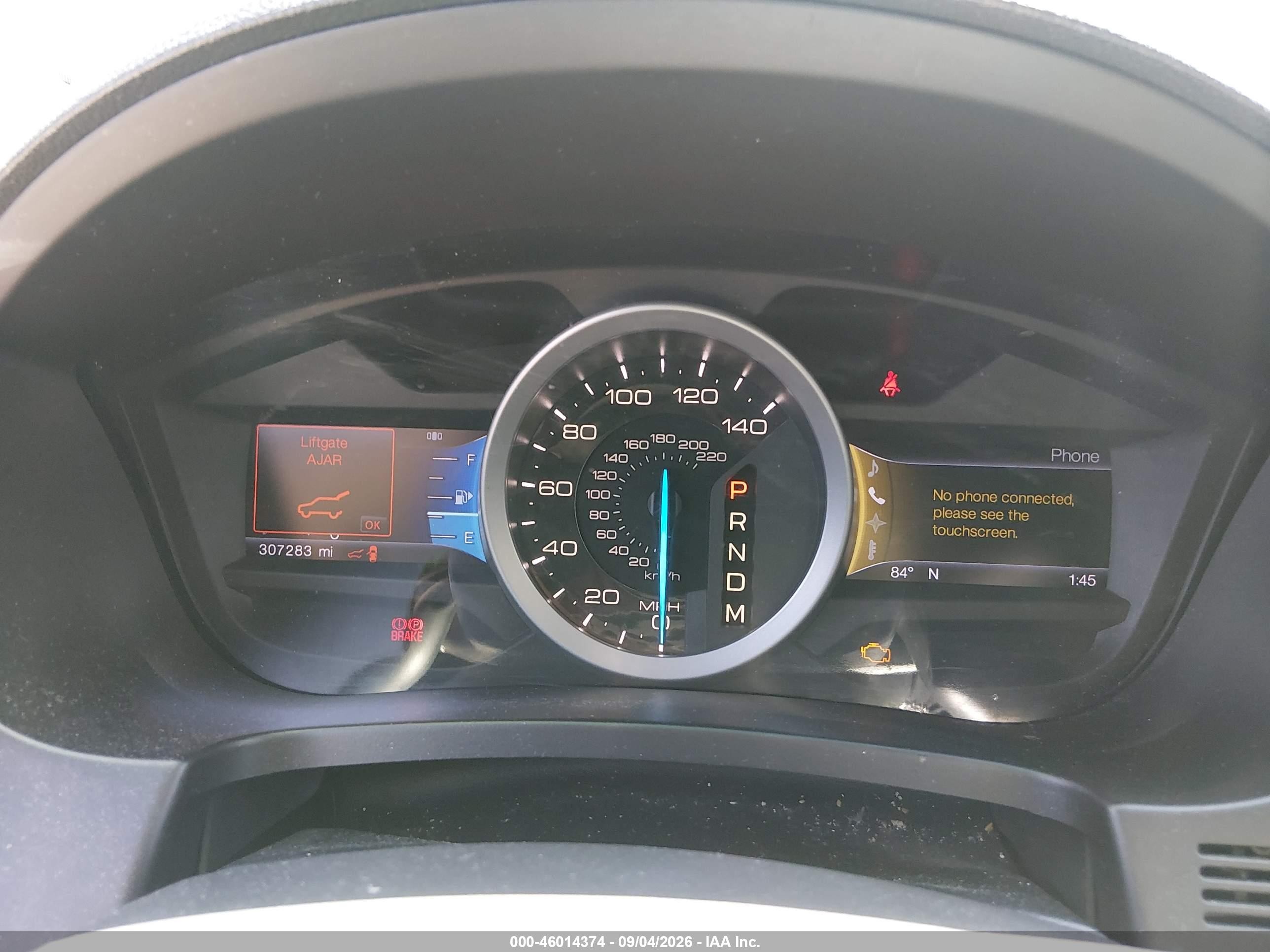 2013 Ford Explorer VIN 1FM5K7D85DGB20376 IAAI salvage auction — Unknown, Wait Title, sold $950 on 2026-09-21 (photo 7)