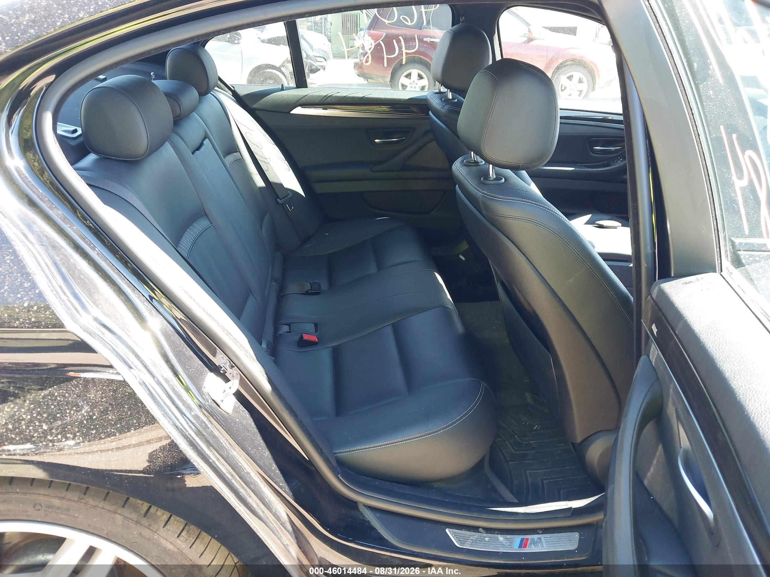 2014 BMW 5 series VIN WBAFV3C57ED684675 IAAI salvage auction — Normal Wear, Clear (Massachusetts), sold $1,050 on 2026-09-08 (photo 8)