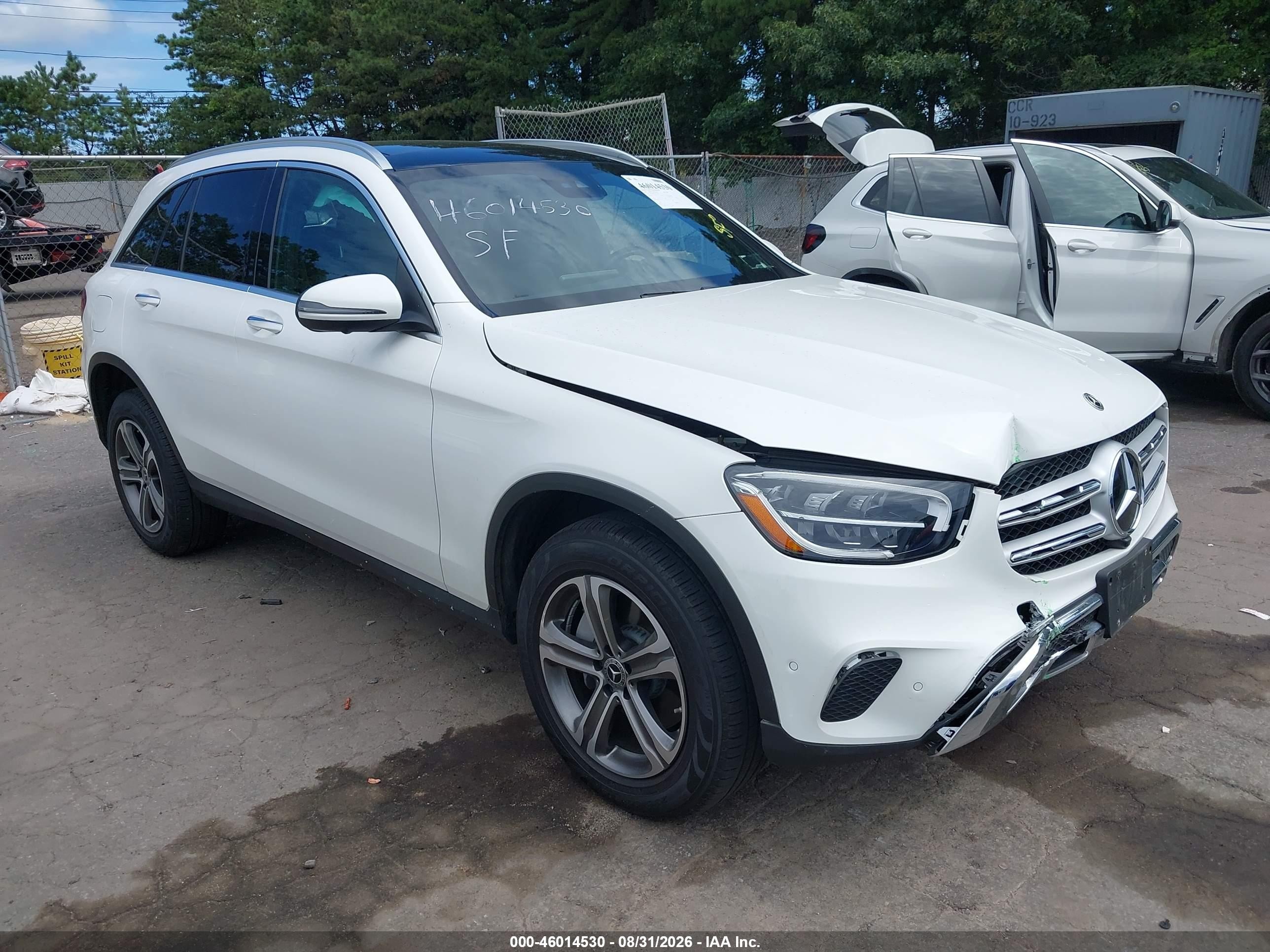 2022 Mercedes-Benz GLC-Class VIN W1N0G8EB2NV379249 — IAAI salvage auction photo