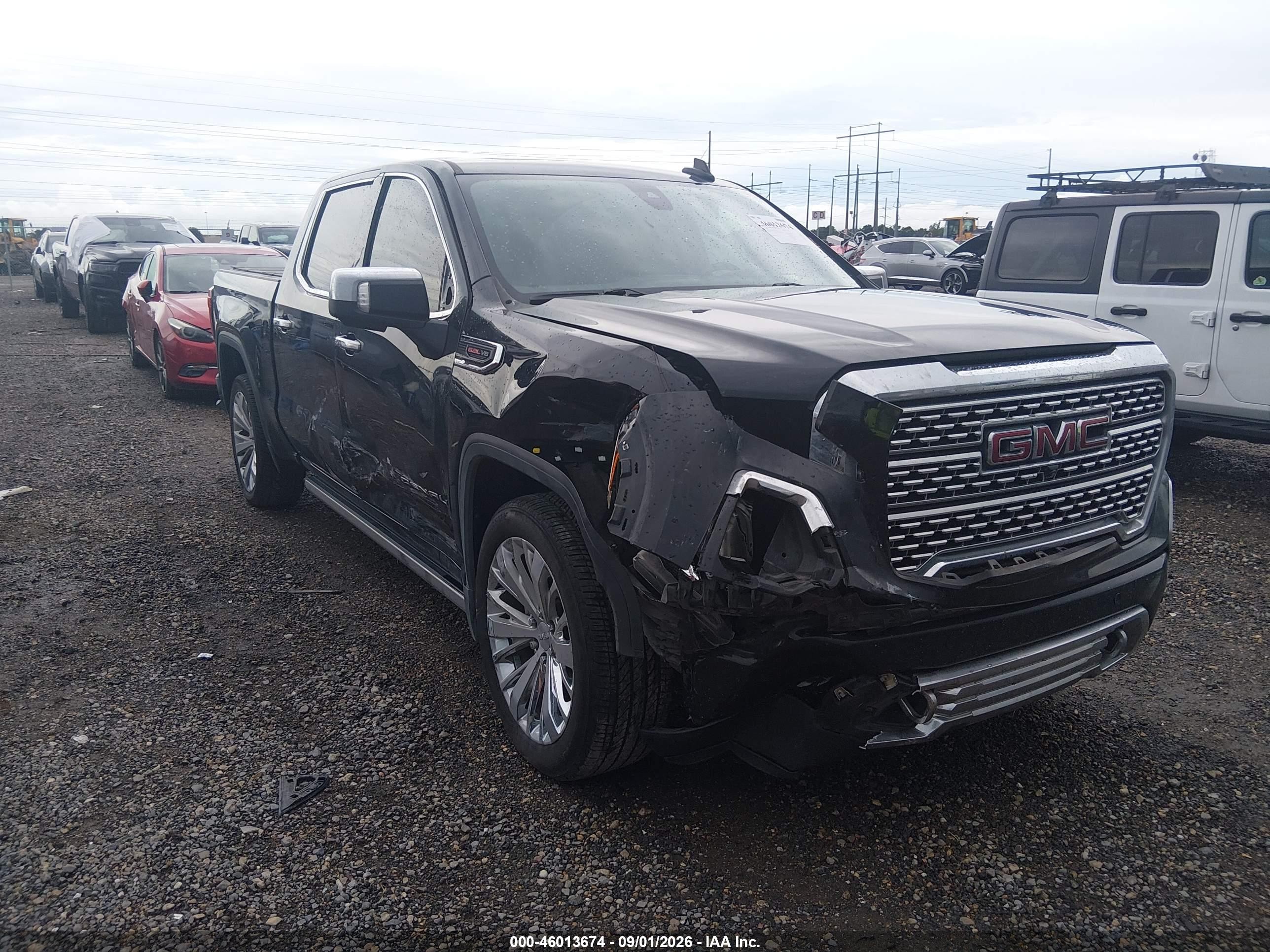 2020 GMC Sierra 1500 VIN 3GTU9FELXLG308323 — IAAI salvage auction photo