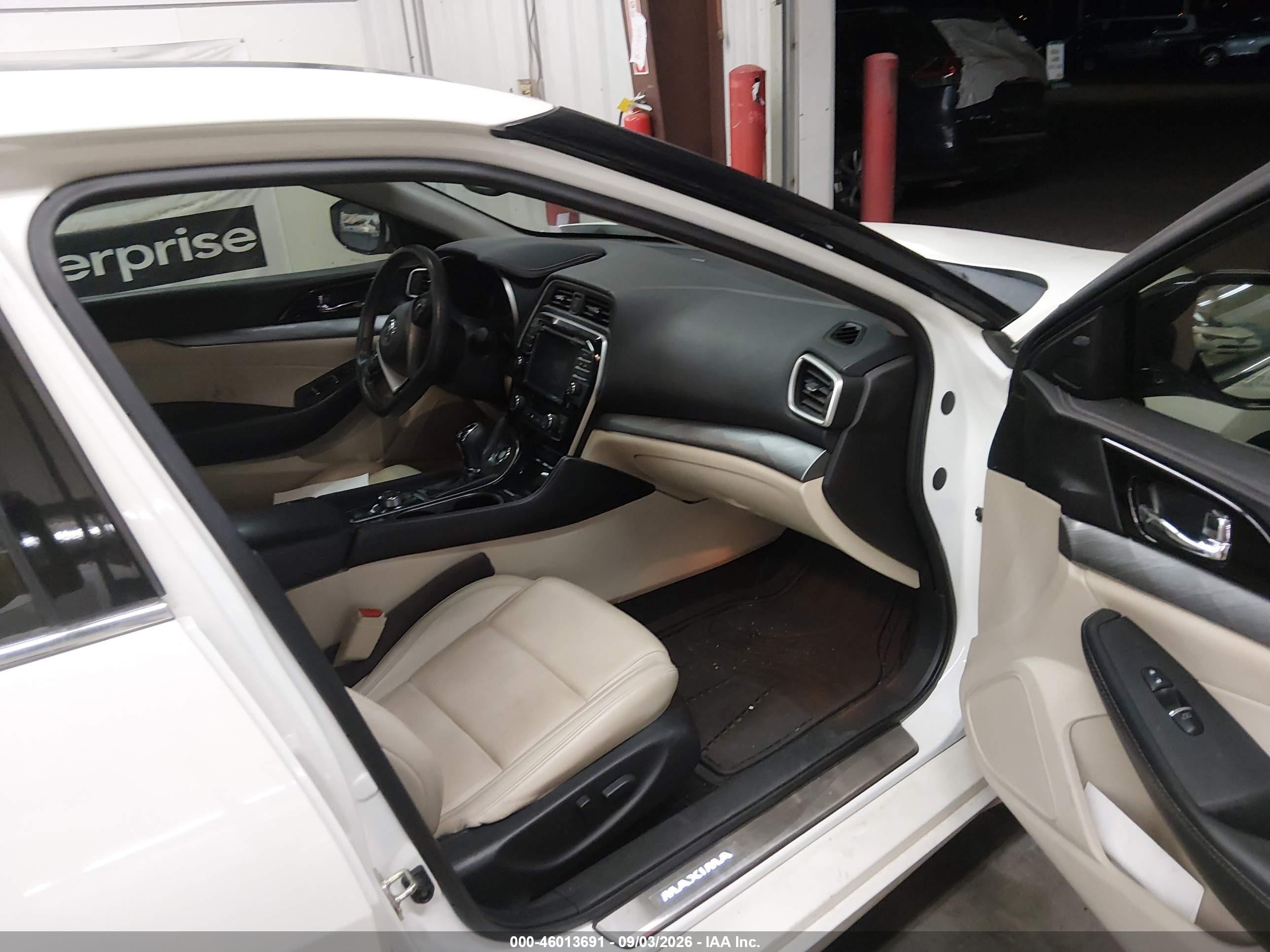 2016 Nissan Maxima VIN 1N4AA6APXGC906574 IAAI salvage auction — Front End, Salvage (Arizona), sold $2,650 on 2026-09-07 (photo 5)