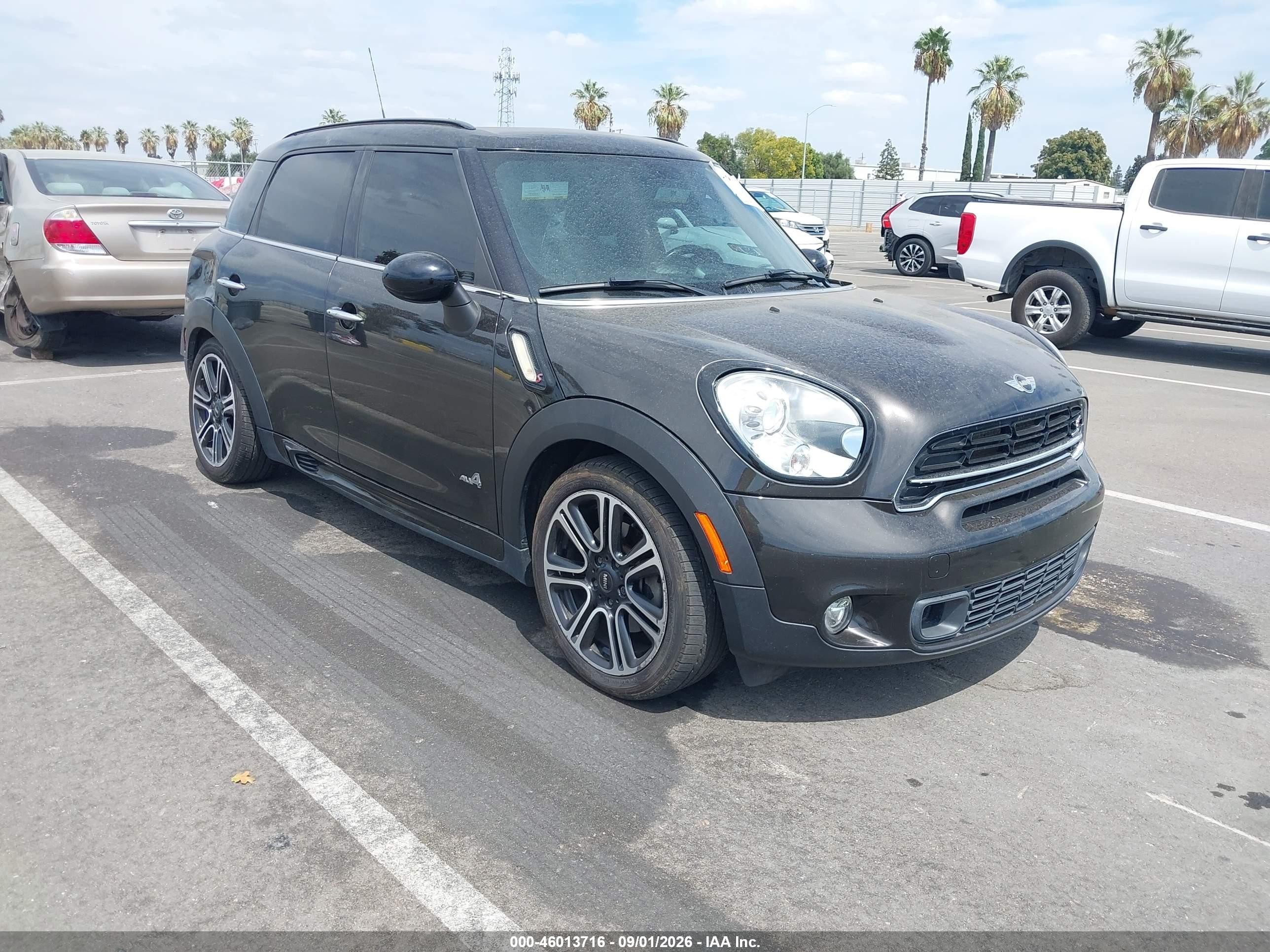 2015 Mini Countryman VIN WMWZC5C55FWP46904 IAAI salvage auction — Rear End, Salvage (California), sold $1,900 on 2026-09-25 (photo 1)