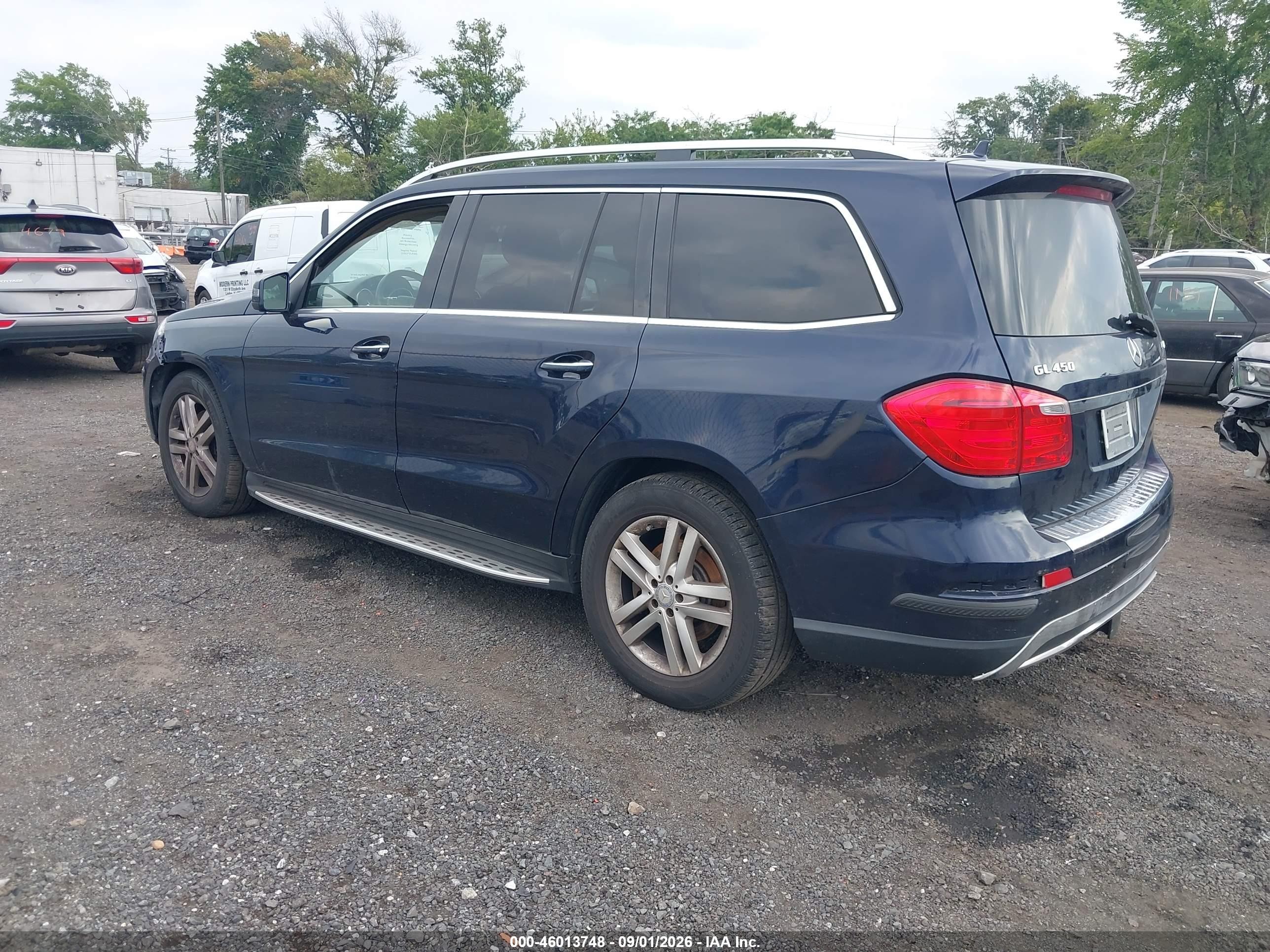 2014 Mercedes-benz Gl-class VIN 4JGDF7CE6EA407043 IAAI salvage auction — Normal Wear, Clear (Virginia), sold $1,900 on 2026-10-03 (photo 3)