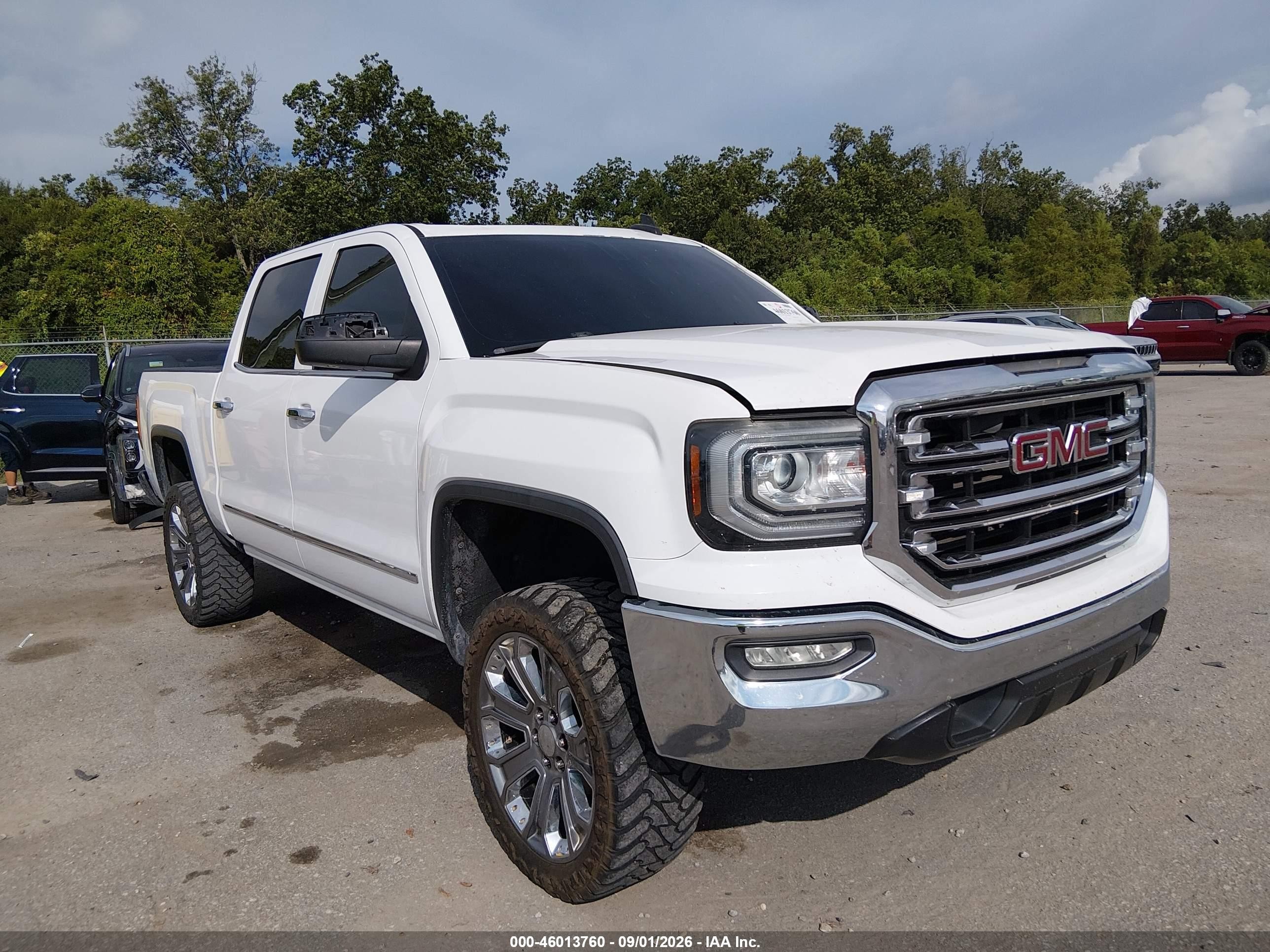 2018 GMC Sierra 1500 VIN 3GTP1NEC7JG156223 — IAAI salvage auction photo