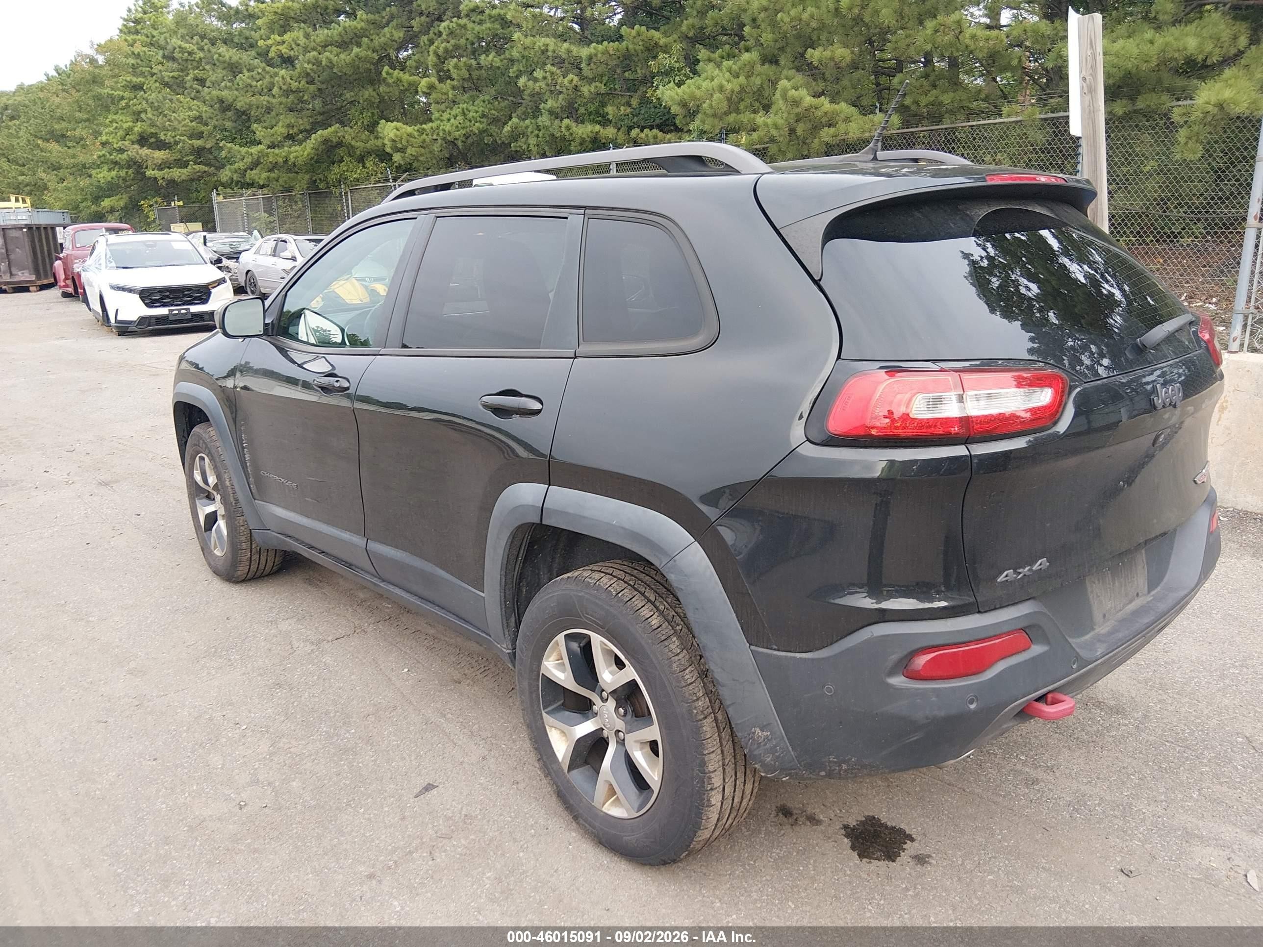 2014 Jeep Cherokee VIN 1C4PJMBS2EW161469 IAAI salvage auction — Normal Wear, Clear (New York), sold $1,650 on 2026-10-02 (photo 3)