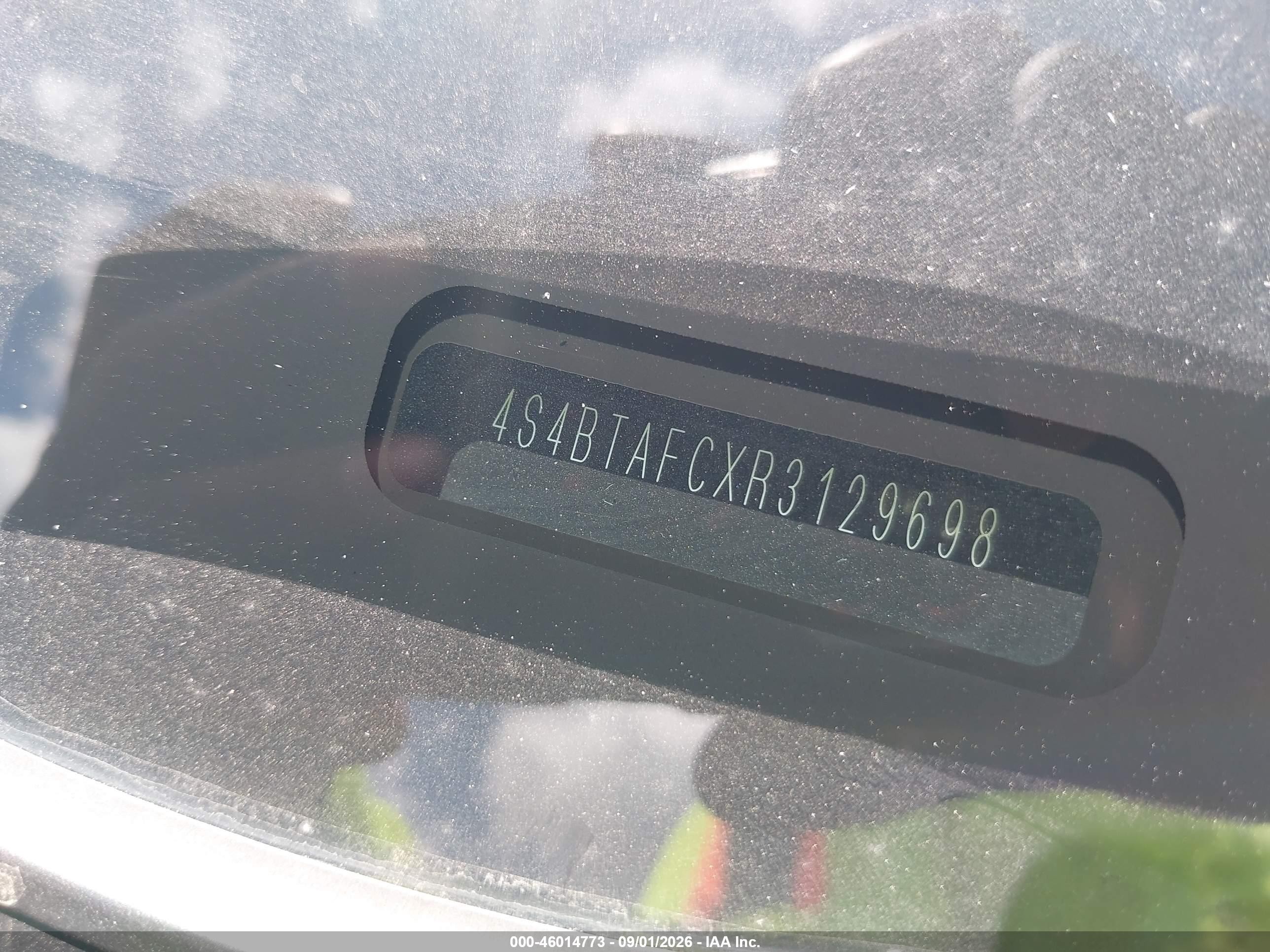 2024 Subaru Outback VIN 4S4BTAFCXR3129698 IAAI salvage auction — Side, Salvage (Texas), sold $5,900 on 2026-09-25 (photo 9)