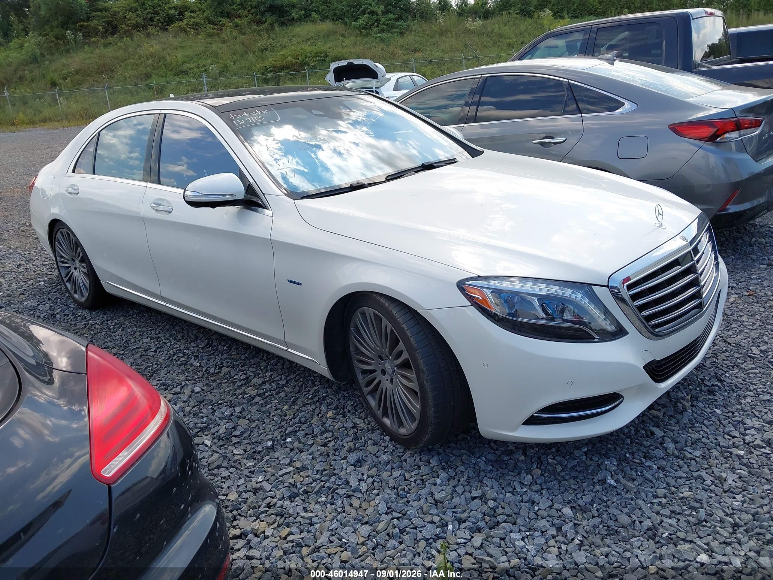 2017 Mercedes-Benz S-Class VIN WDDUG6DB7HA319161 — IAAI salvage auction photo