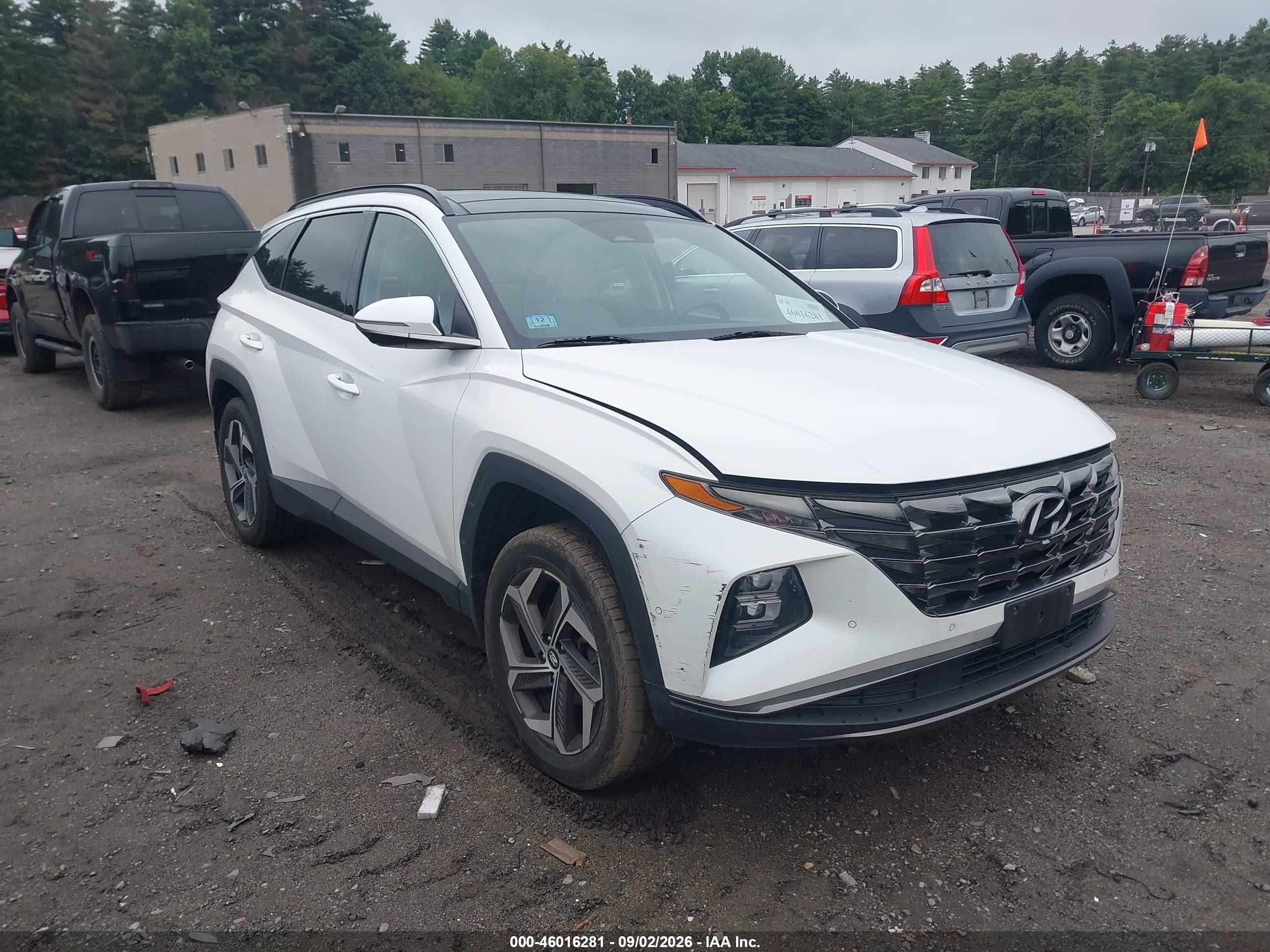 2022 Hyundai Tucson VIN 5NMJECAE5NH113256 — IAAI salvage auction photo