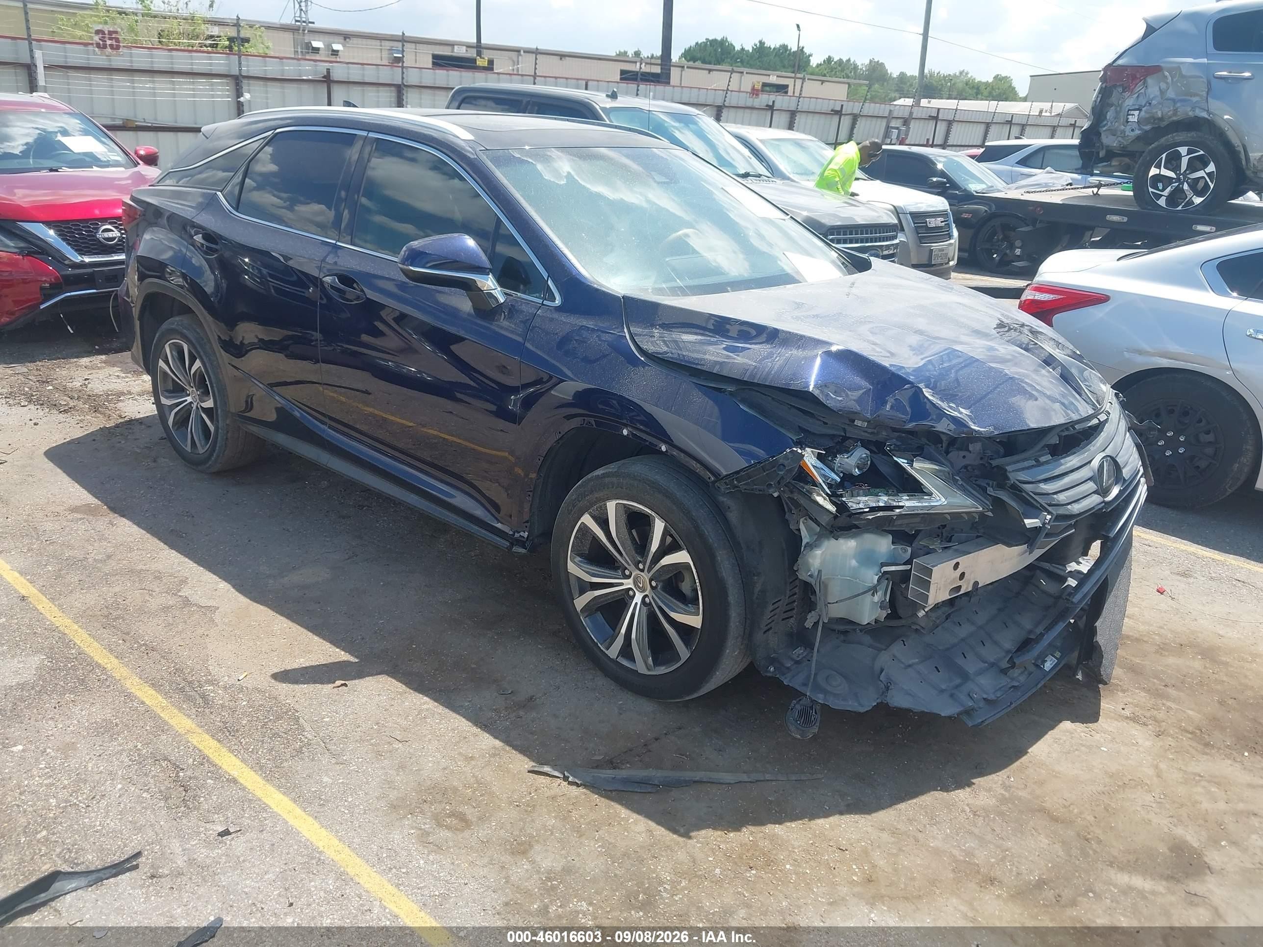 2017 Lexus RX 350 VIN 2T2ZZMCA2HC070489 — IAAI salvage auction photo