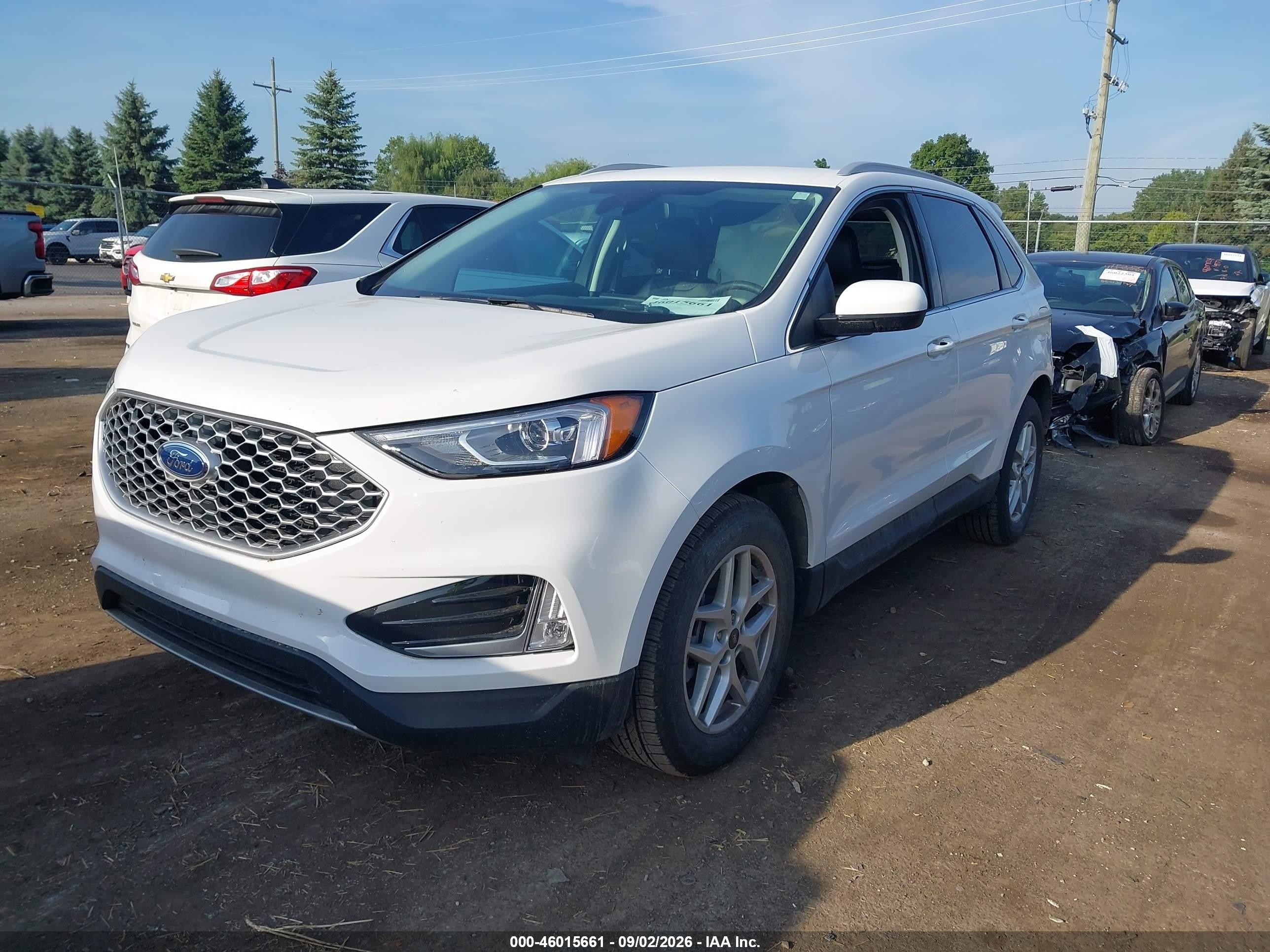2024 Ford Edge VIN 2FMPK4J90RBA35030 IAAI salvage auction — Rear End, Clear (Michigan), sold $9,200 on 2026-09-19 (photo 2)