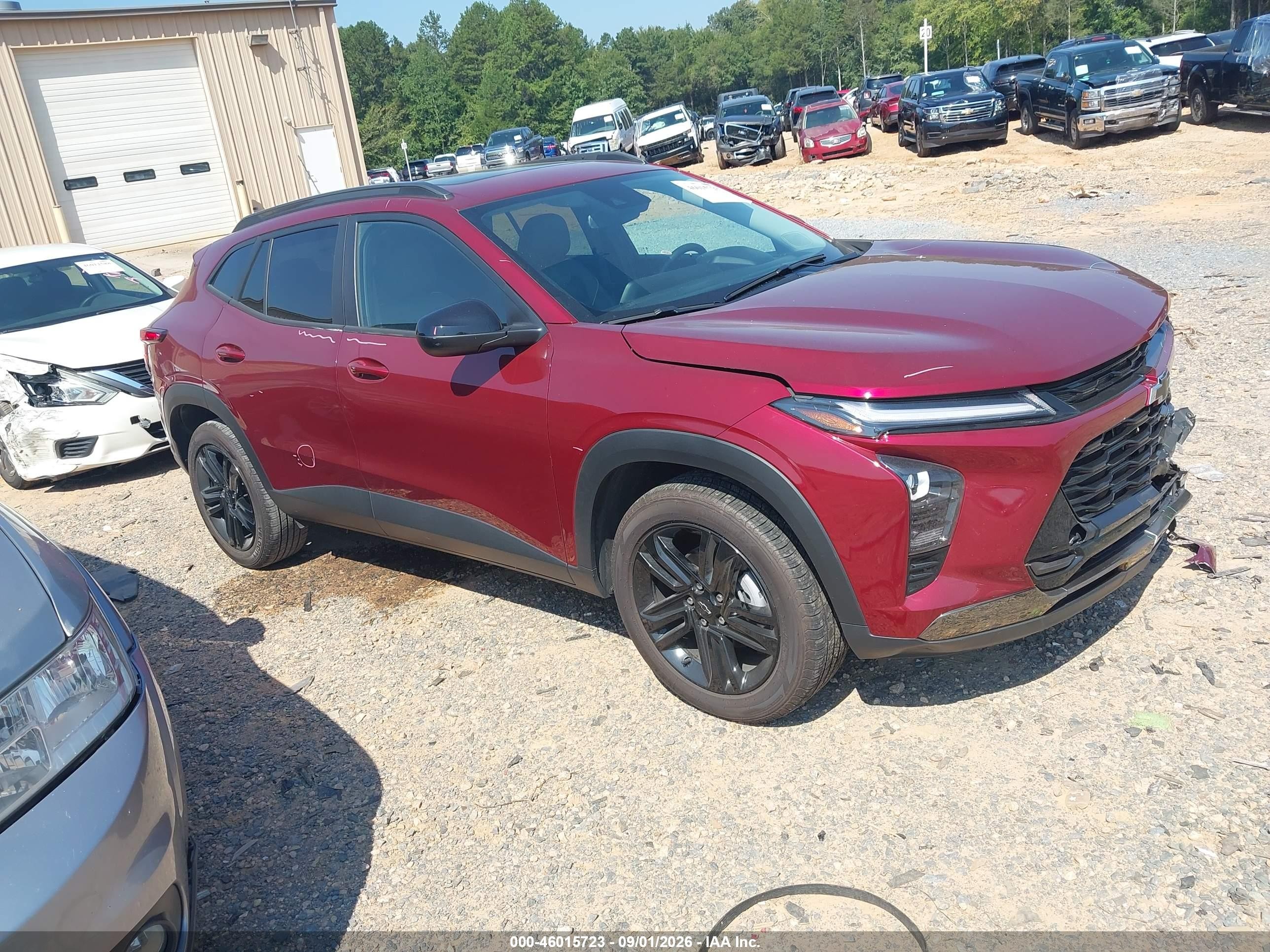 2024 Chevrolet Trax VIN KL77LKE26RC134399 — IAAI salvage auction photo