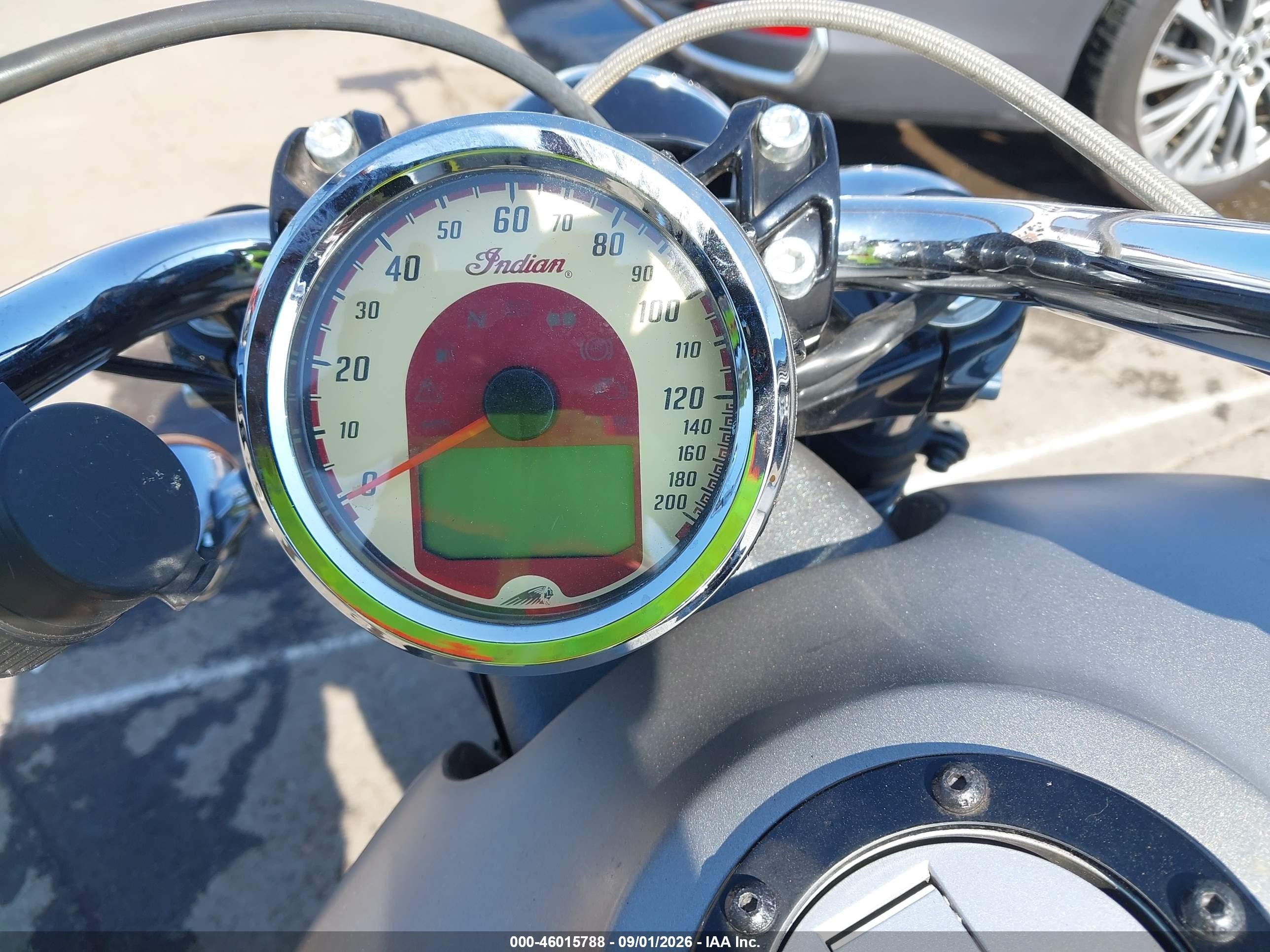 2016 Indian Motorcycle Co. SCOUT VIN 56KMSB003G3115752 IAAI salvage auction — Side, Salvage (North Carolina), sold $2,150 on 2026-09-29 (photo 7)