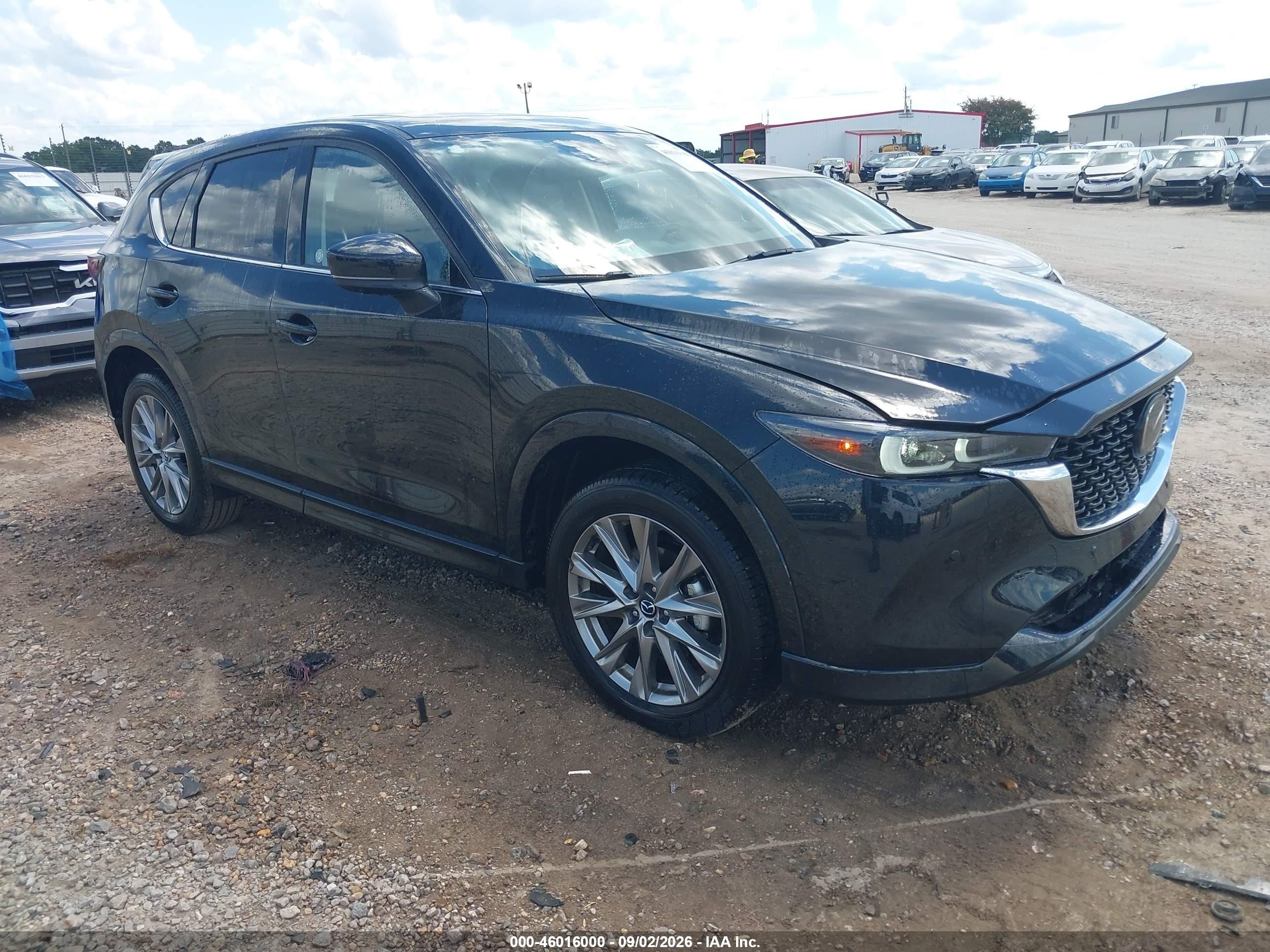 2025 Mazda CX-5 VIN JM3KFBEM9S0806752 IAAI salvage auction — Rear End, Clear (Florida), sold $21,300 on 2026-09-16 (photo 1)