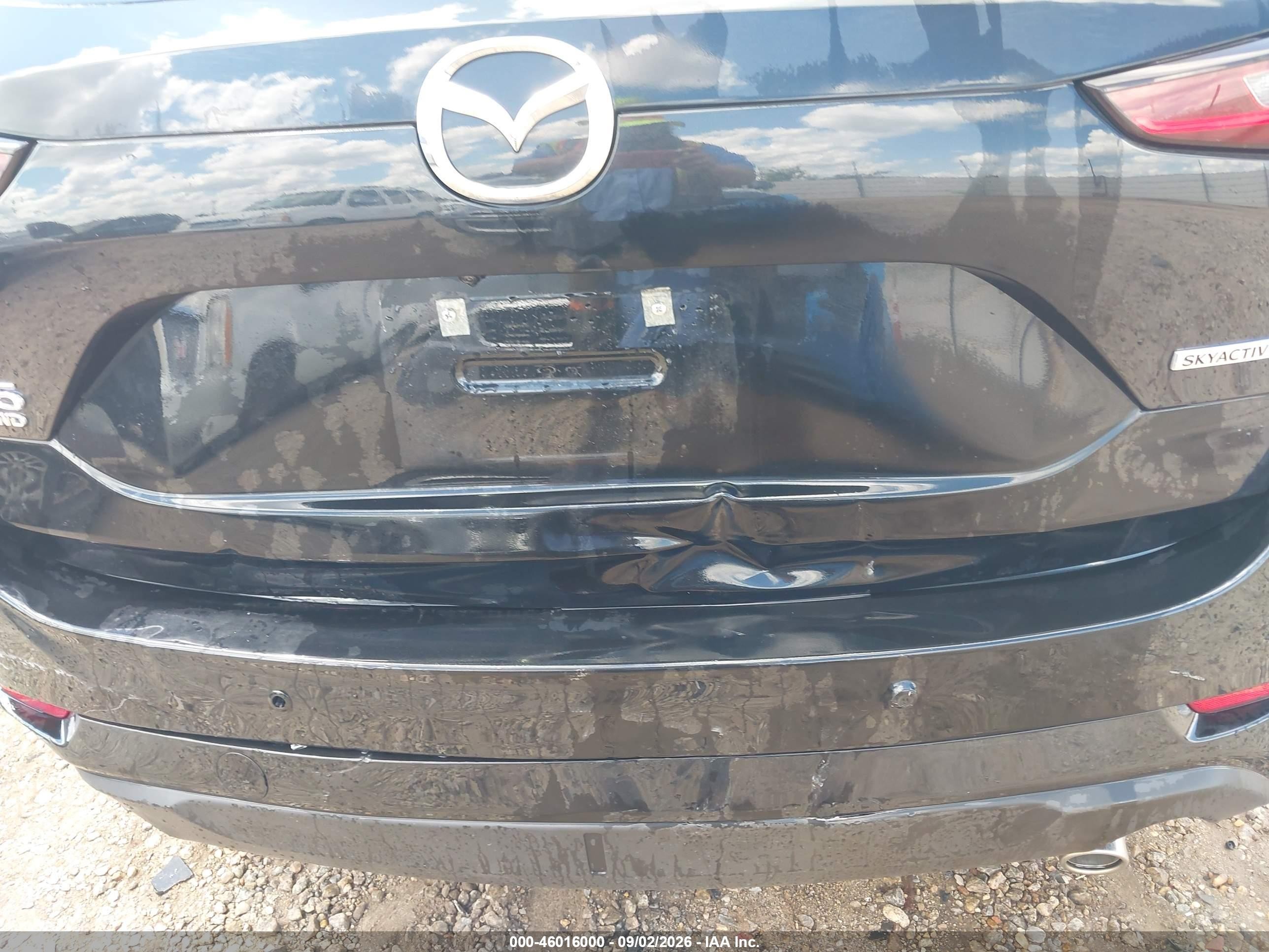 2025 Mazda CX-5 VIN JM3KFBEM9S0806752 IAAI salvage auction — Rear End, Clear (Florida), sold $21,300 on 2026-09-16 (photo 6)