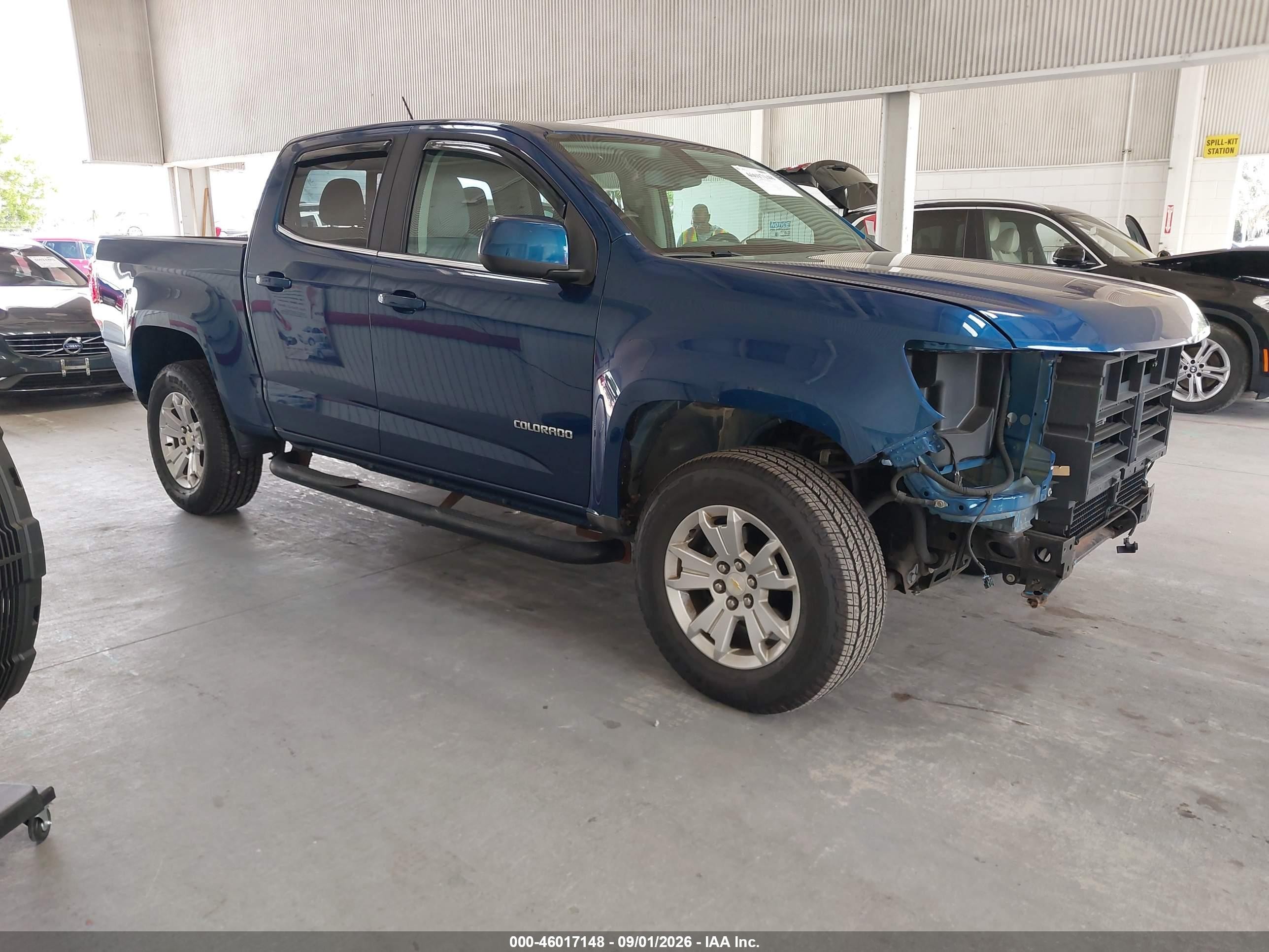 2019 Chevrolet Colorado VIN 1GCGSCEA5K1182464 — IAAI salvage auction photo