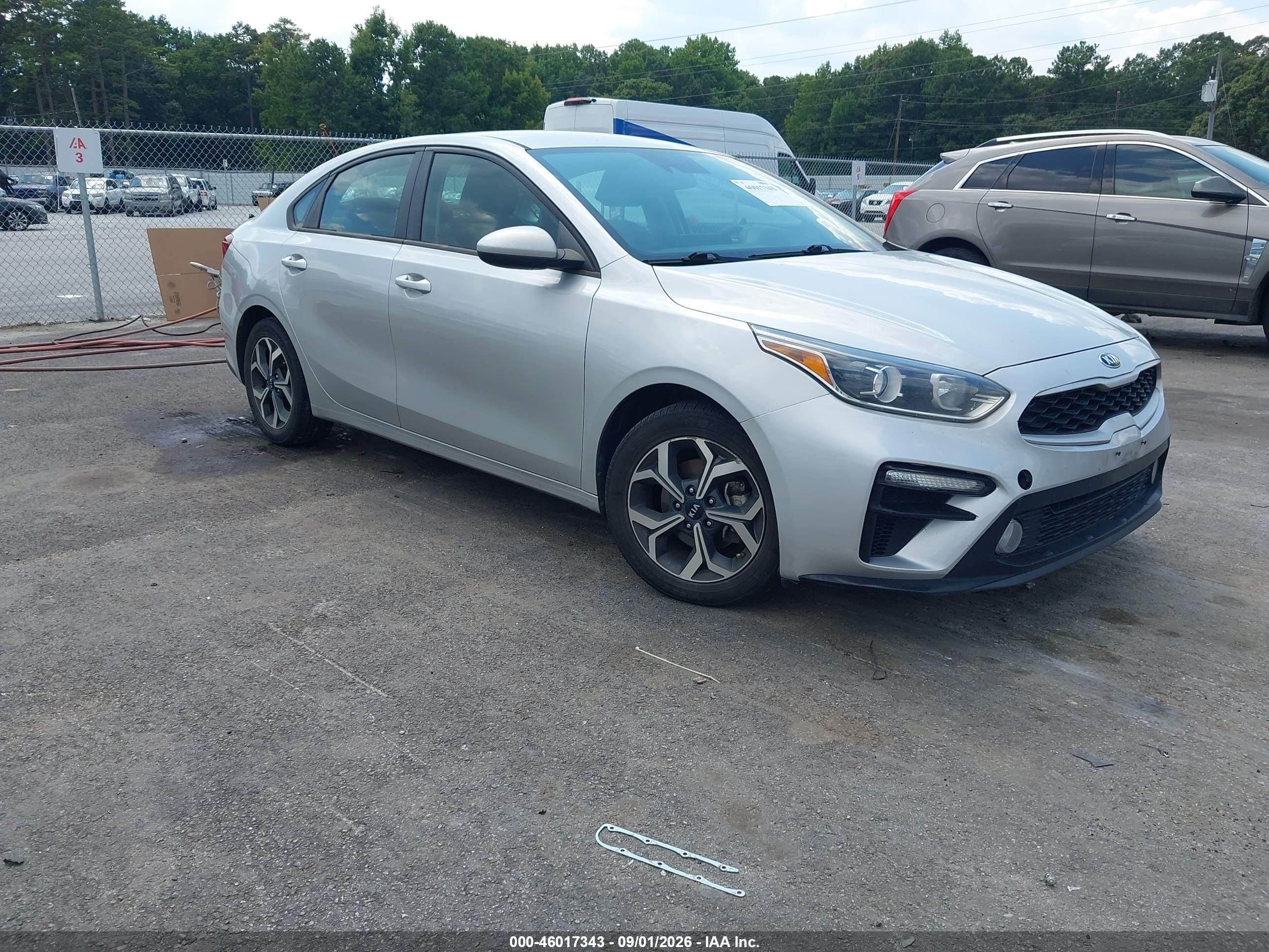 2021 Kia Forte VIN 3KPF24AD0ME316508 IAAI salvage auction — Normal Wear, Clear (Georgia), sold $3,300 on 2026-09-10 (photo 1)