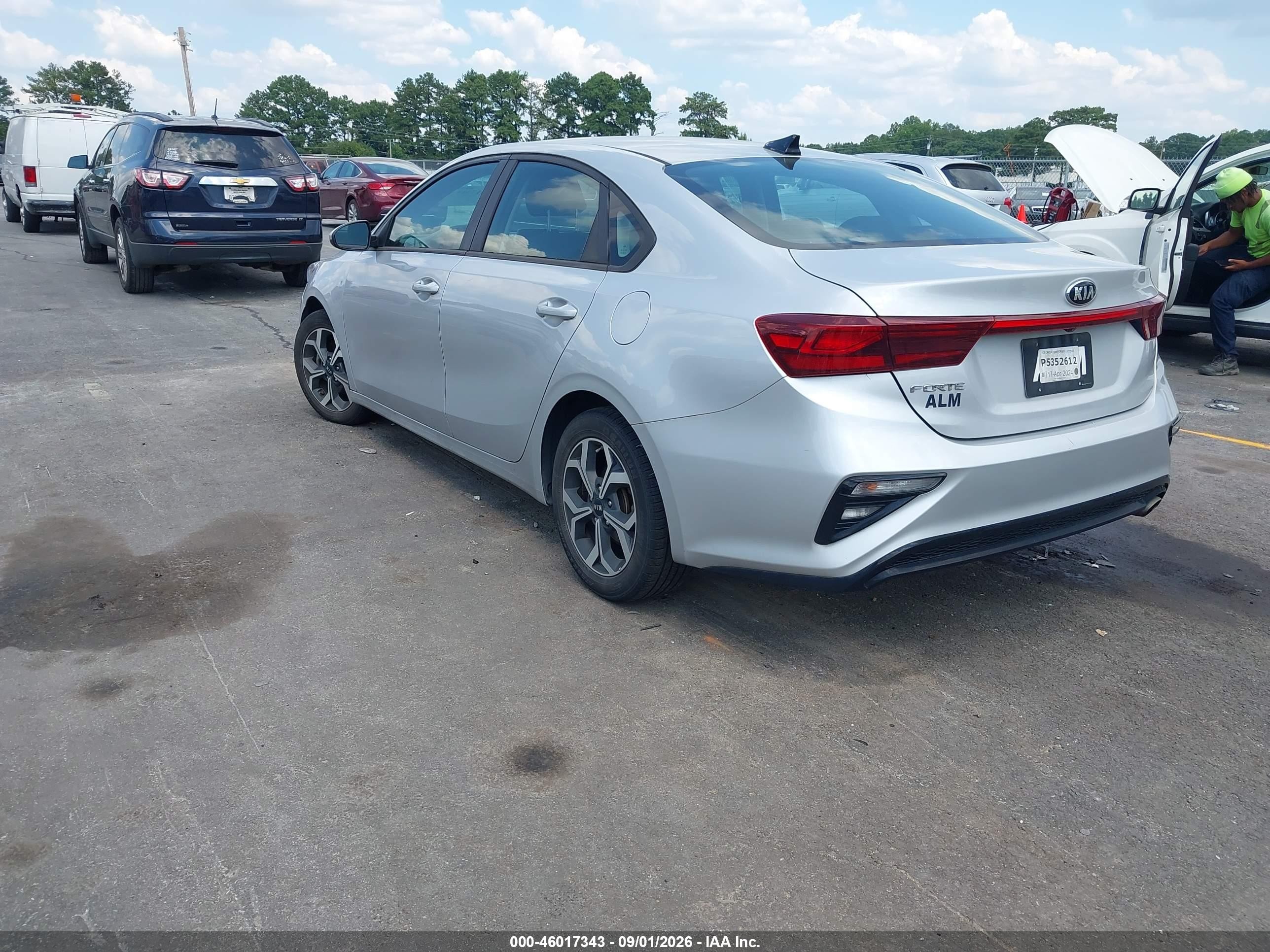 2021 Kia Forte VIN 3KPF24AD0ME316508 IAAI salvage auction — Normal Wear, Clear (Georgia), sold $3,300 on 2026-09-10 (photo 3)