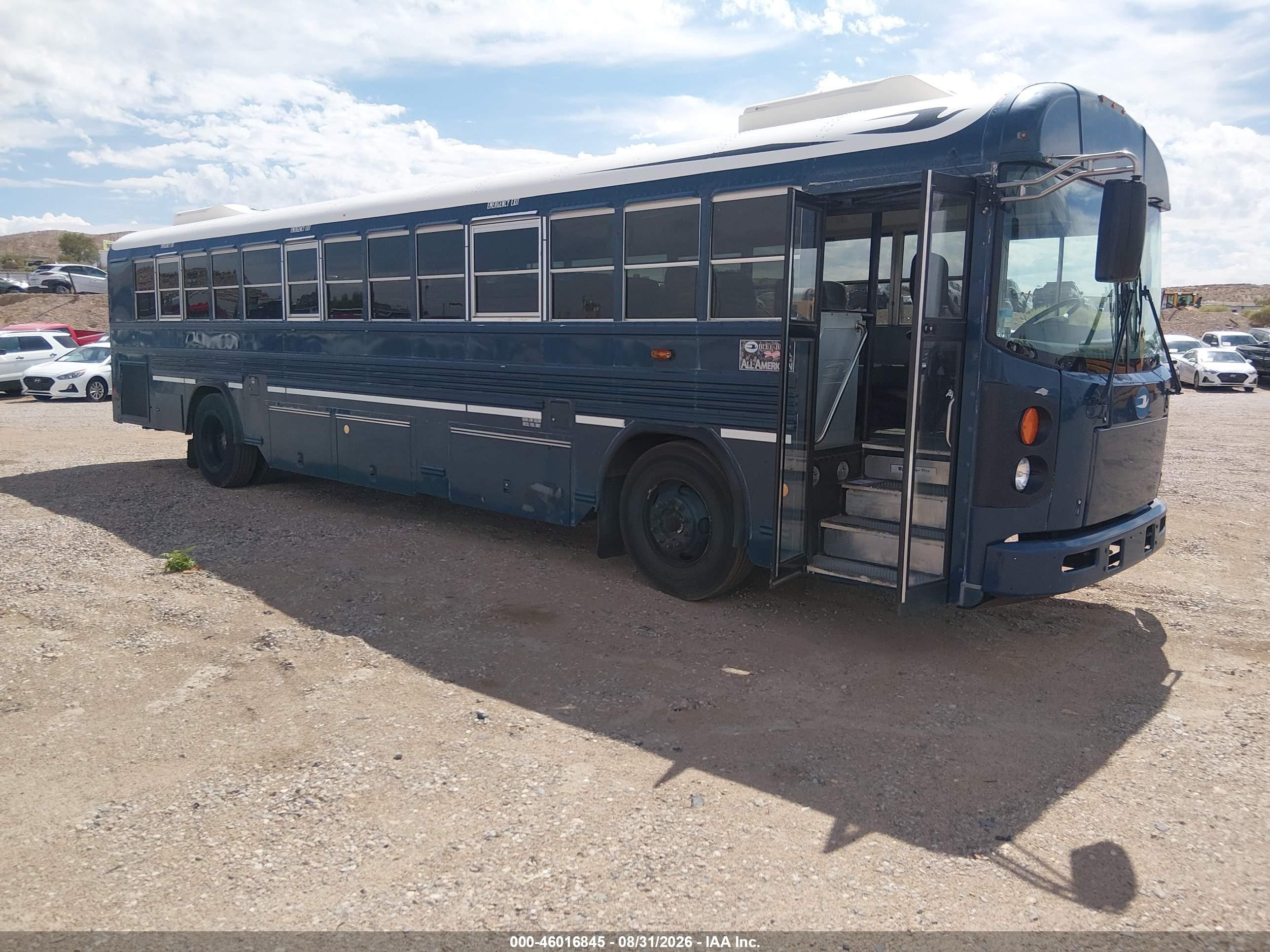 2015 Blue Bird School Bus / Transit Bus VIN 1BABNBPA2FF310252 — IAAI salvage auction photo