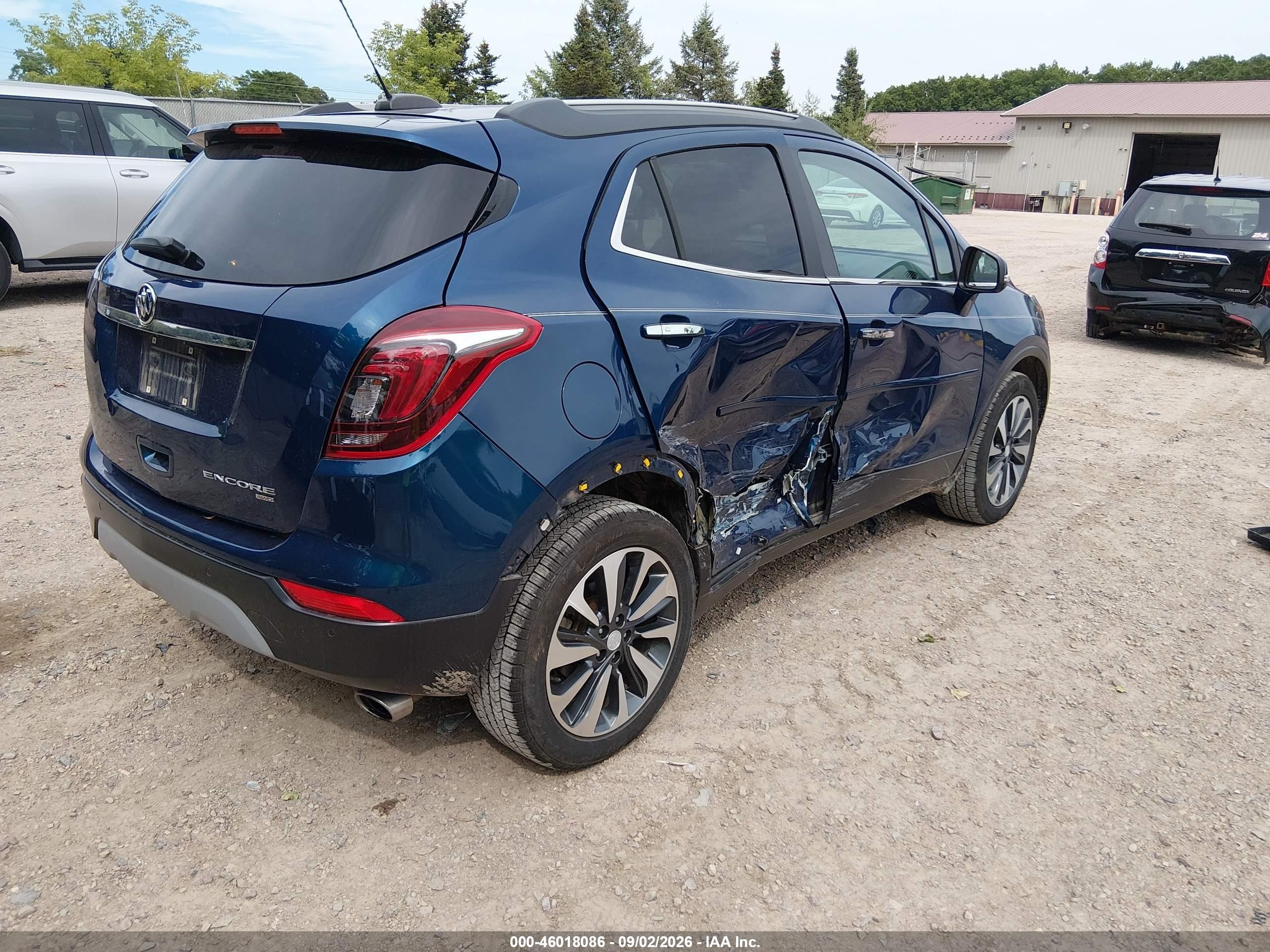 2019 Buick Encore VIN KL4CJGSM6KB921661 IAAI salvage auction — Side, Clear (Wisconsin), sold $4,800 on 2026-10-06 (photo 4)