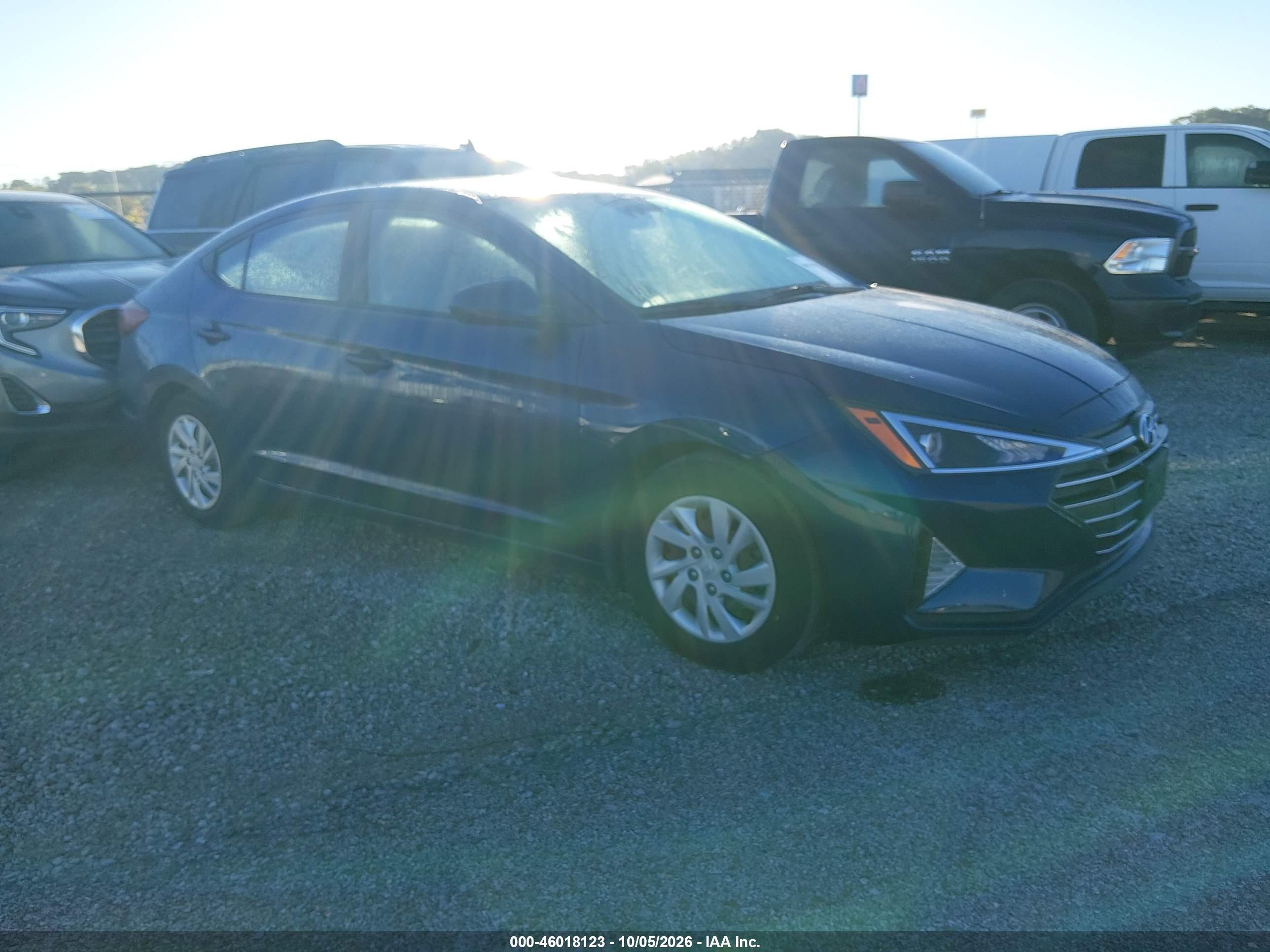 2020 Hyundai Elantra VIN 5NPD74LF8LH616315 — IAAI salvage auction photo