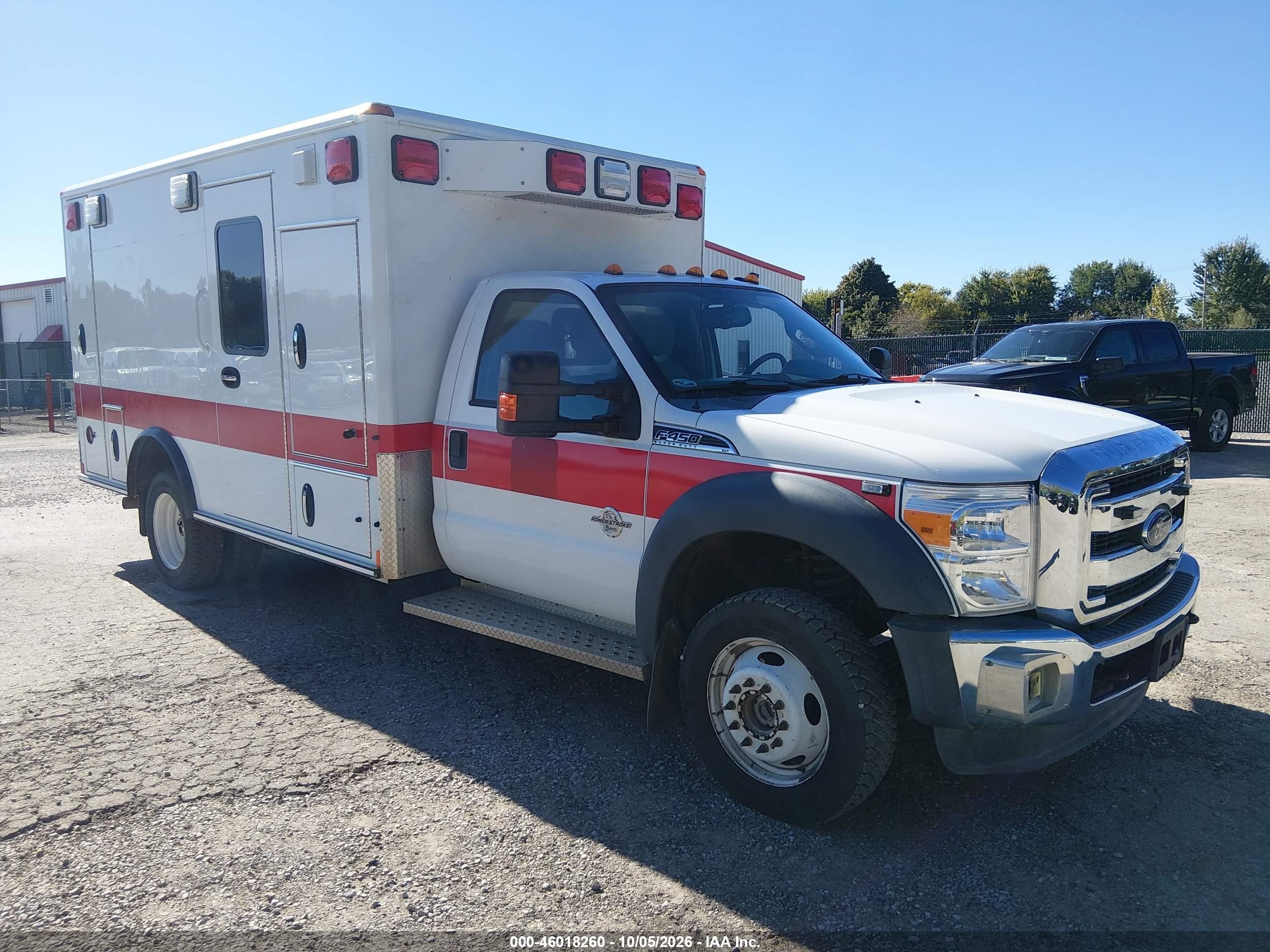 2016 Ford F-450 VIN 1FDUF4HT5GEA60371 — IAAI salvage auction photo